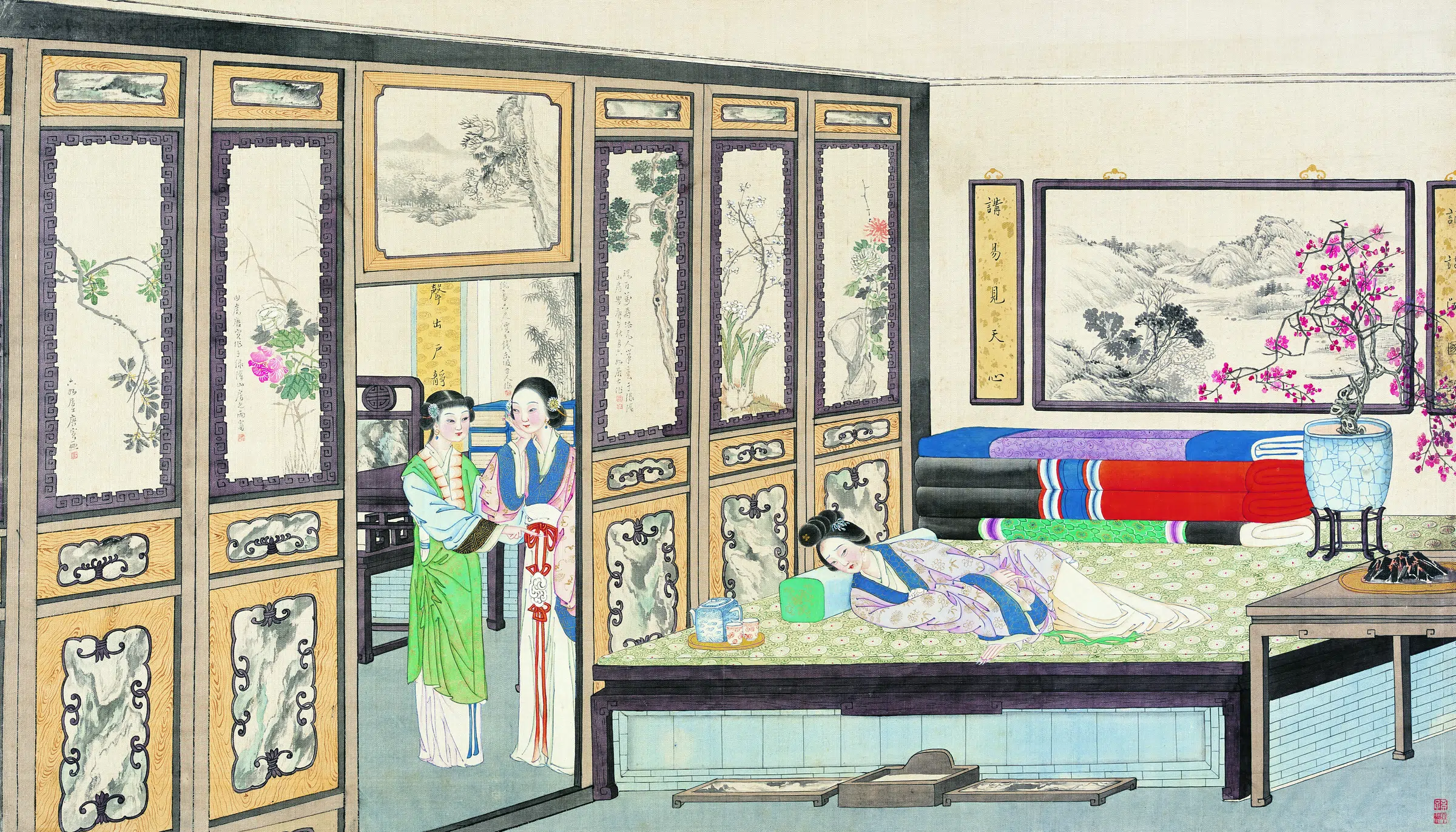 【孙温】《红楼梦画册第三版-(29)》 第1张 【孙温】《红楼梦画册第三版-(29)》 第1张