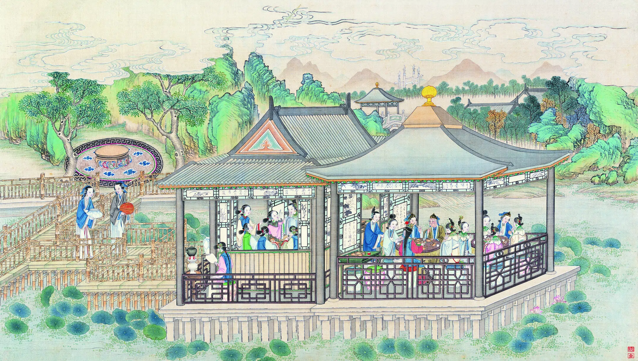 【孙温】《红楼梦画册第三版-(144)》 第1张