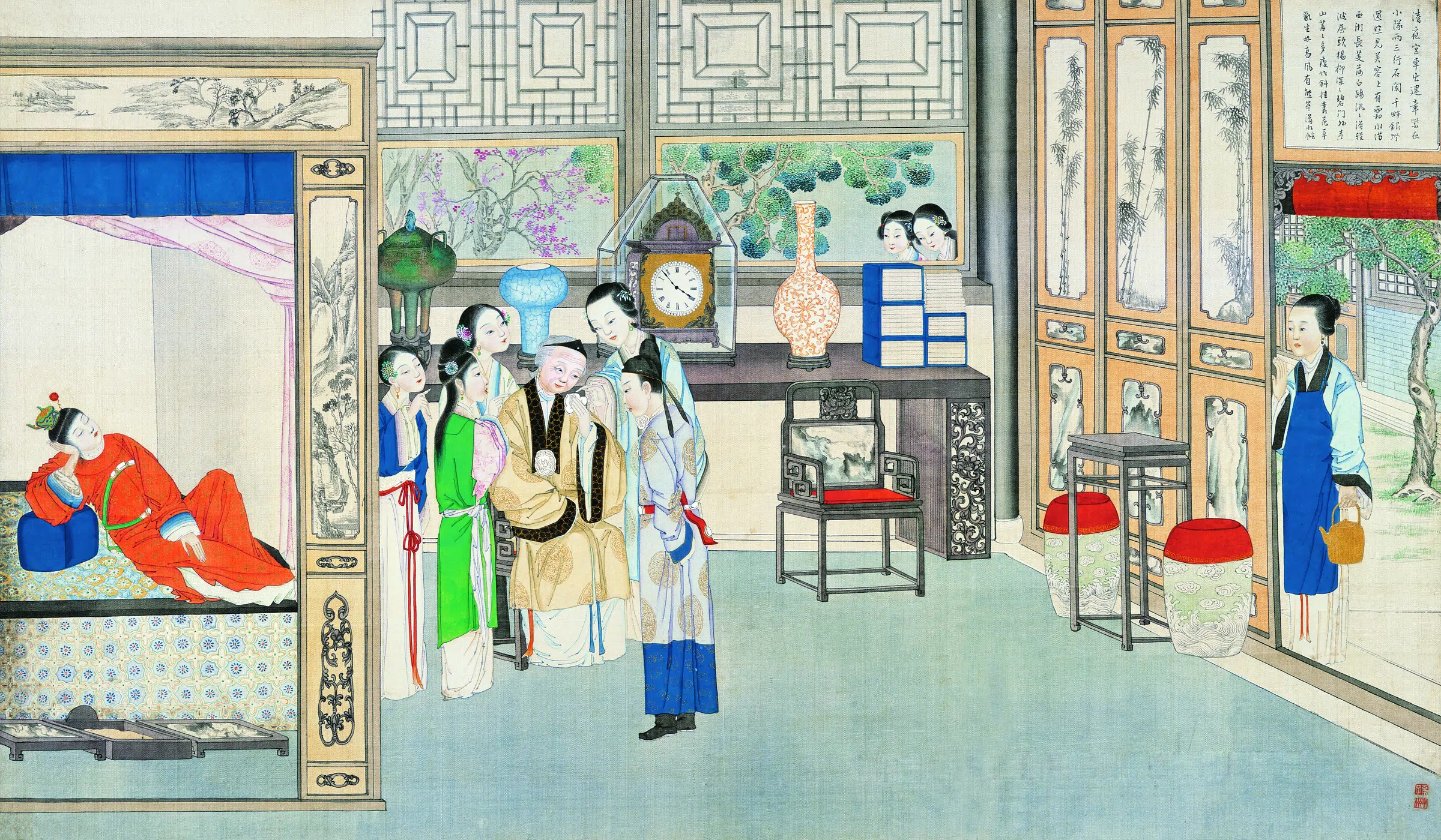 【孙温】《红楼梦画册第三版-(203)》 第1张