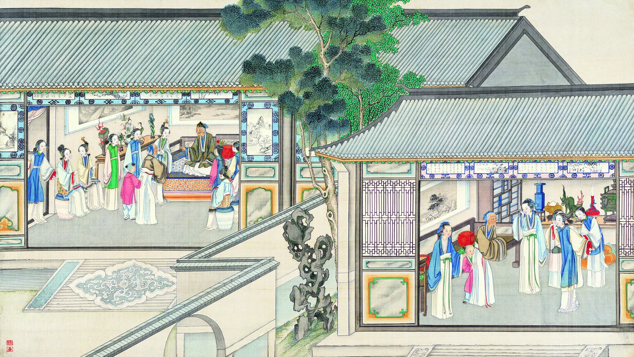 【孙温】《红楼梦画册第三版-(140)》 第1张