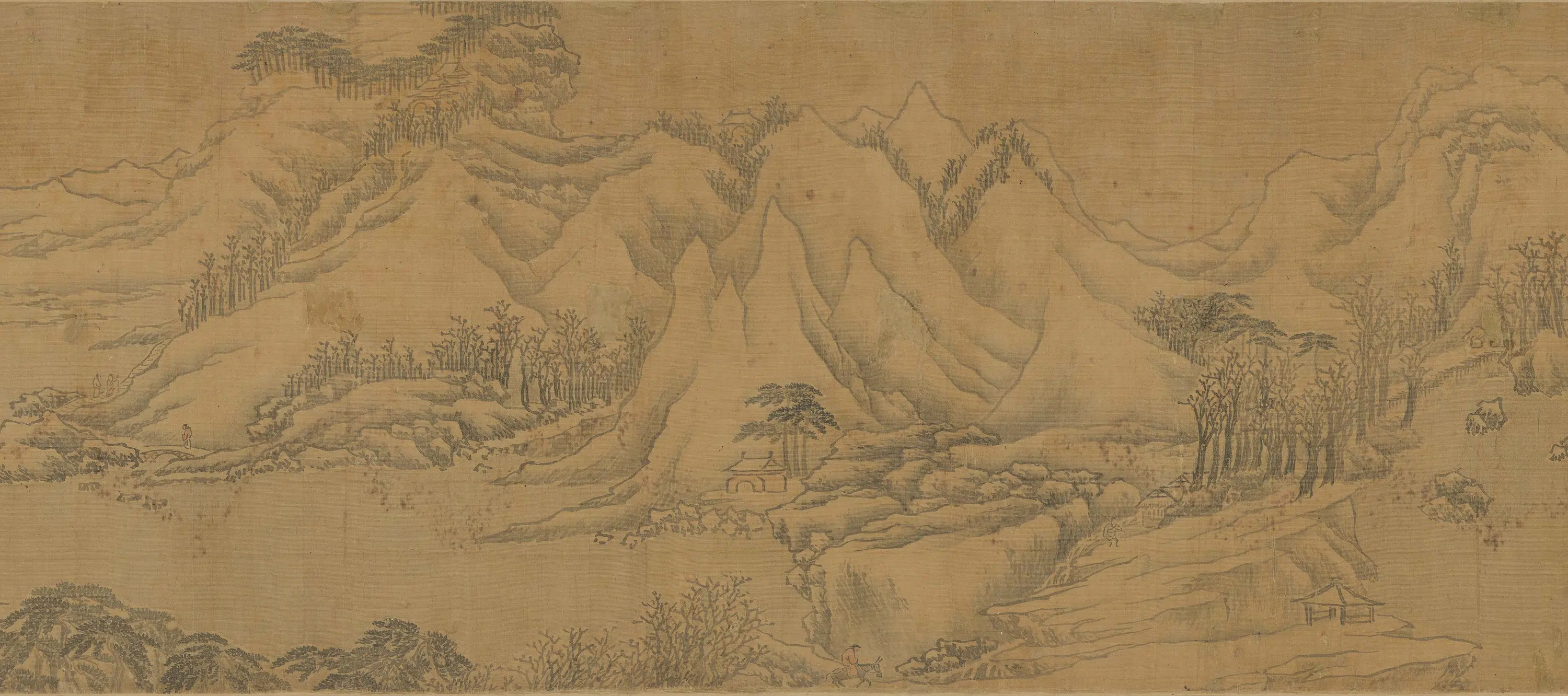 明朝【张复】《雪景卷》 第2张