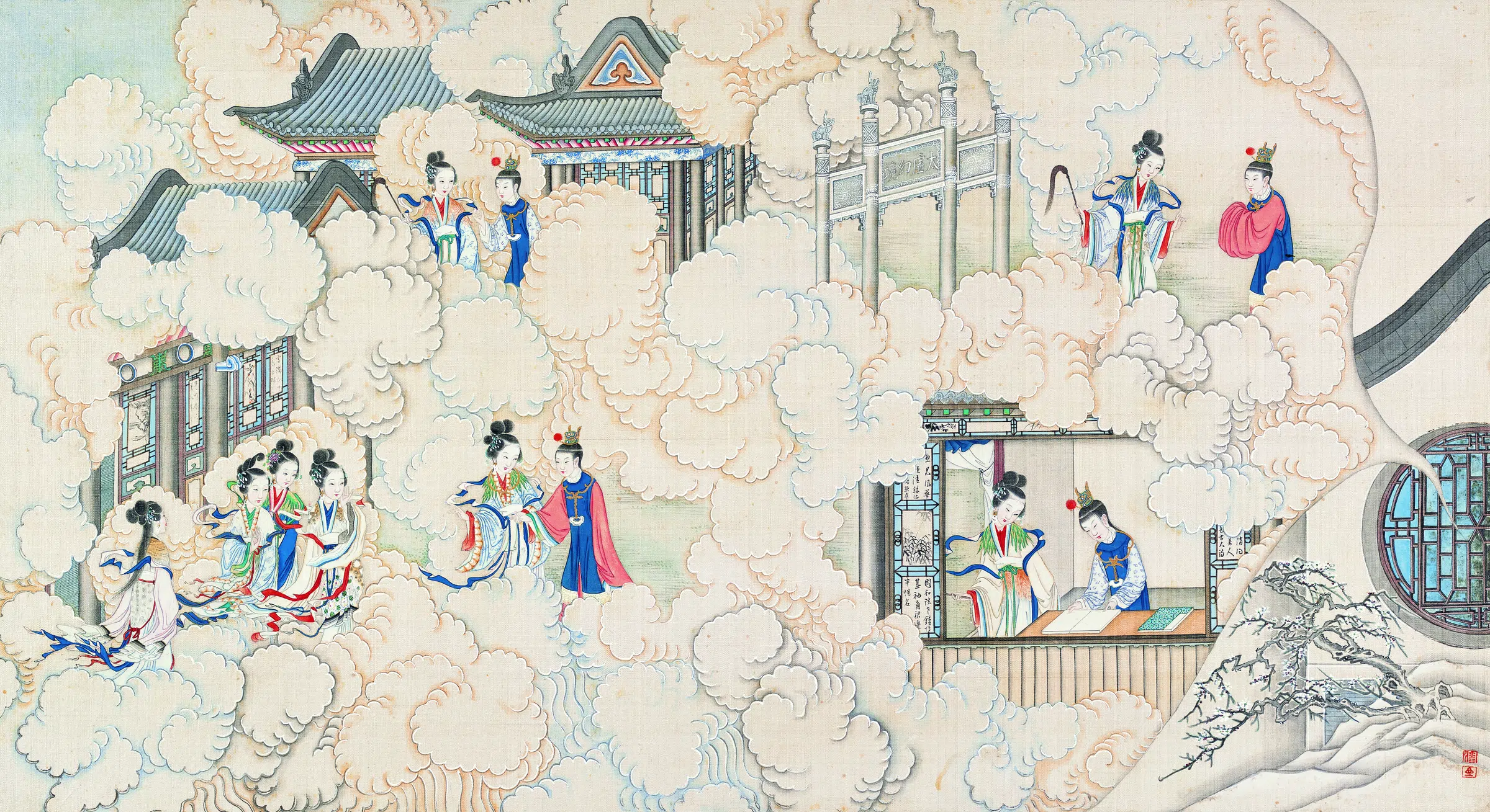【孙温】《红楼梦画册第三版-(108)》