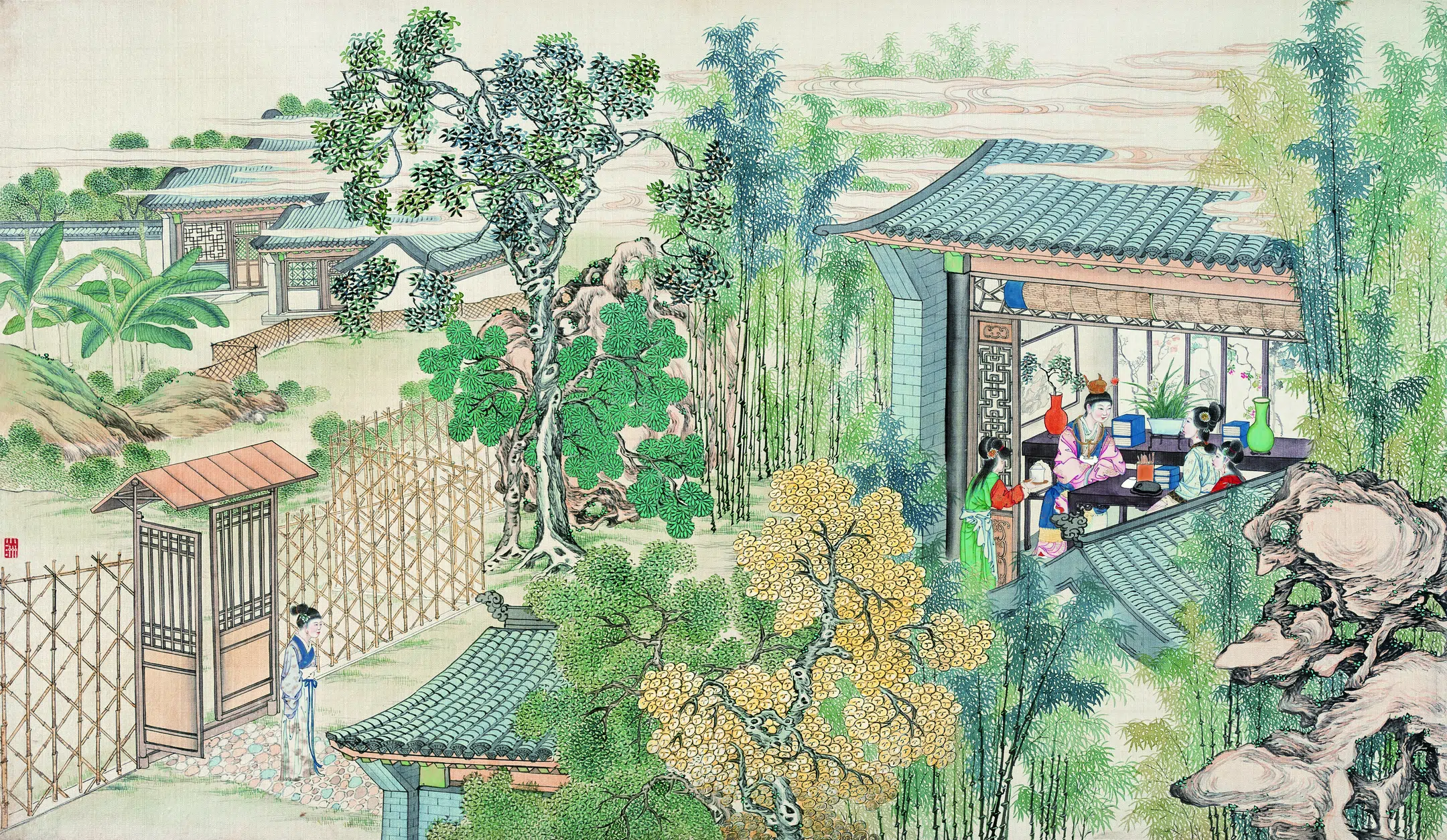 【孙温】《红楼梦画册第三版-(88)》 第1张
