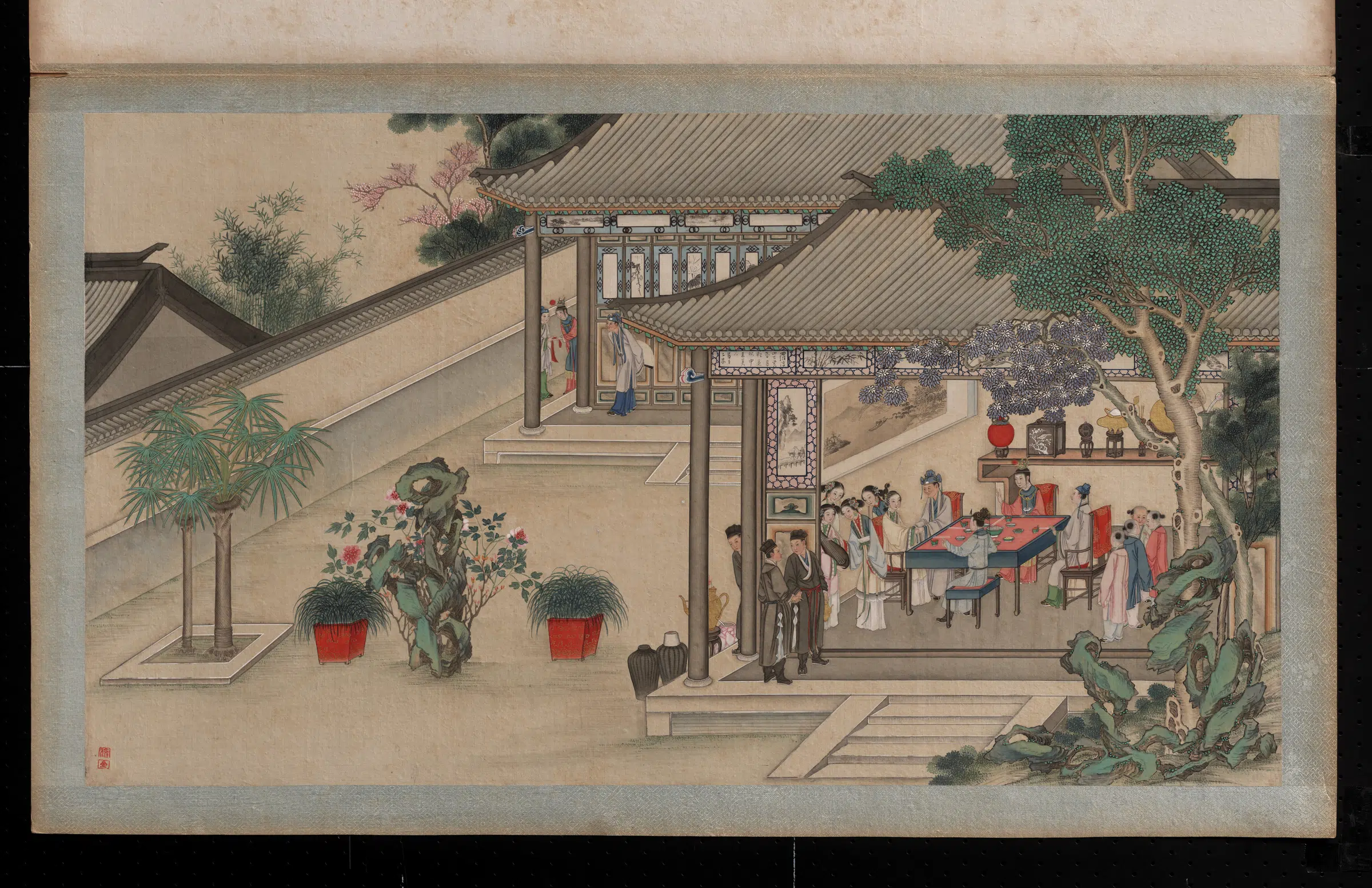 【孙温】《红楼梦画册第一版-蒋玉函情赠茜香罗》 第1张