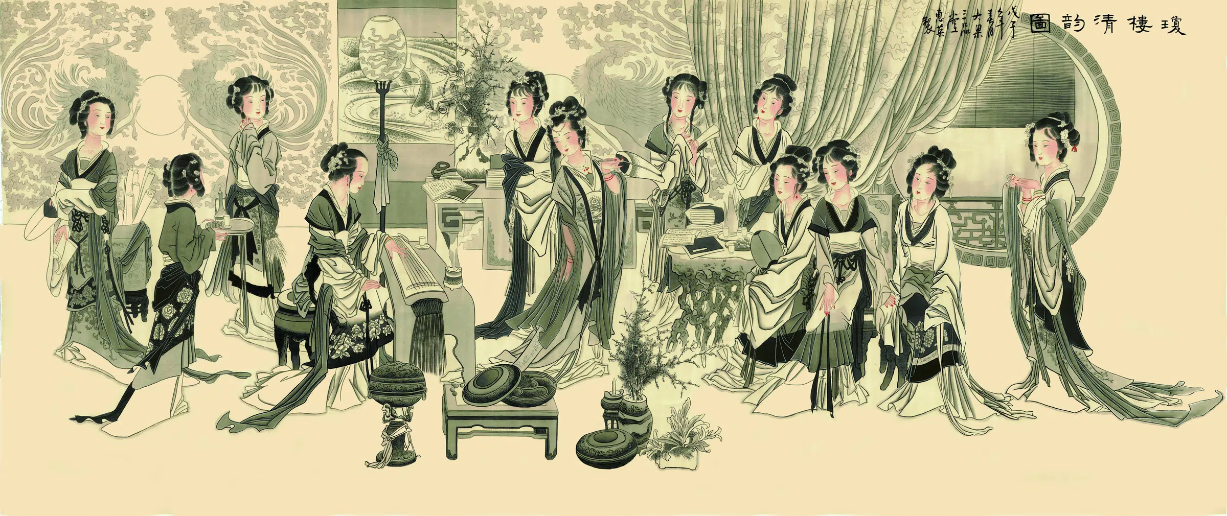 近现代【惠英】《琼楼清韵》