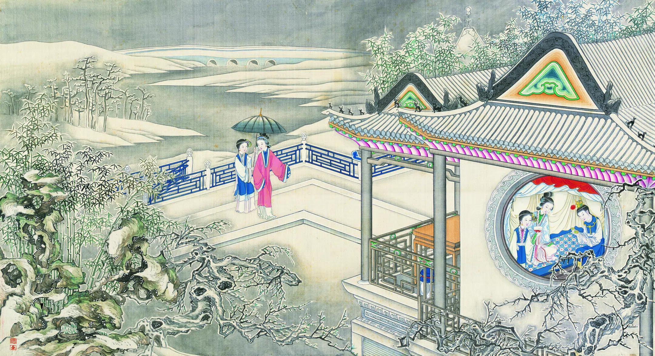 【孙温】《红楼梦画册第三版-(19)》 第1张 【孙温】《红楼梦画册第三版-(19)》 第1张