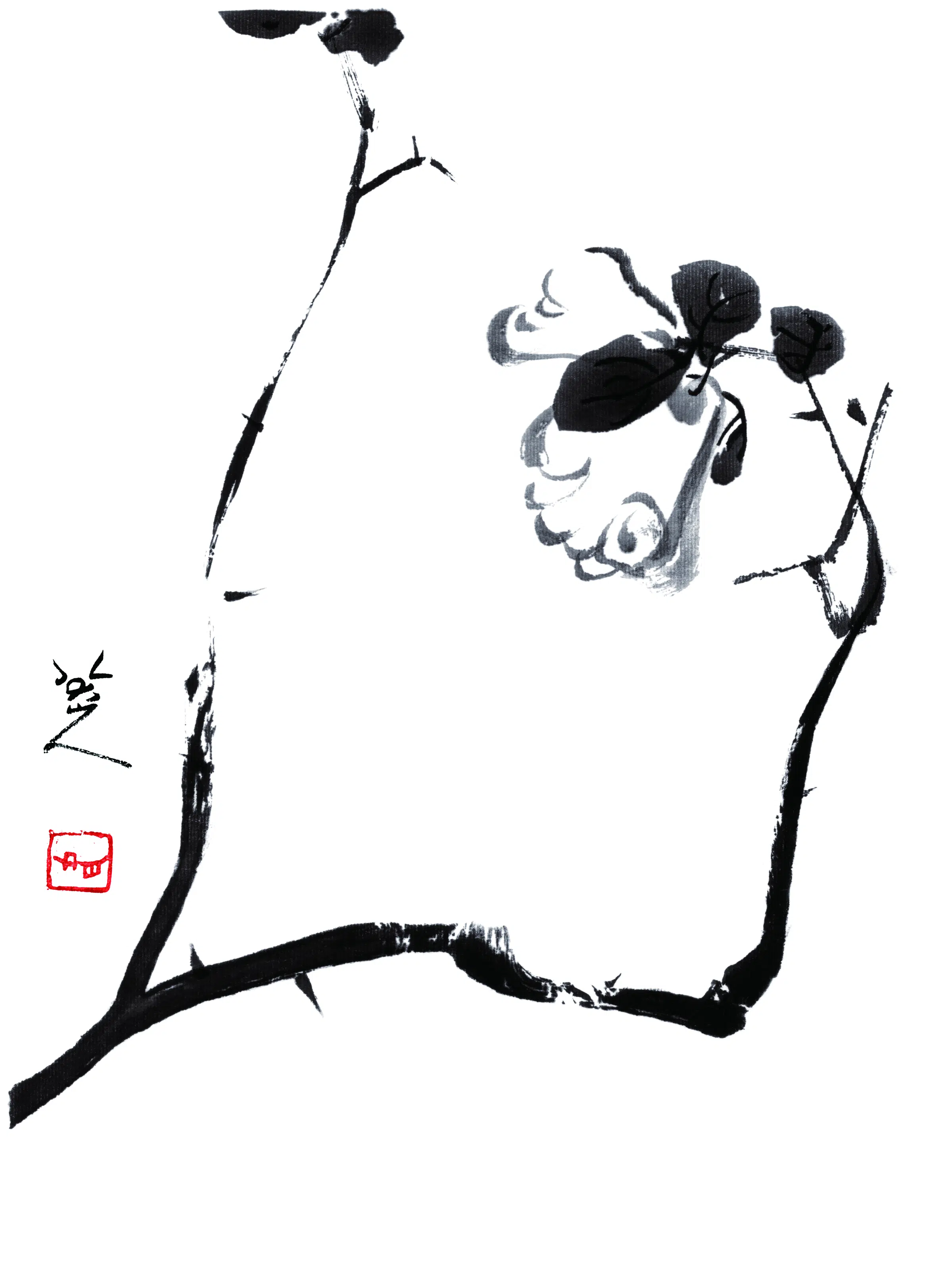 清代【朱耷】《涉事小品》