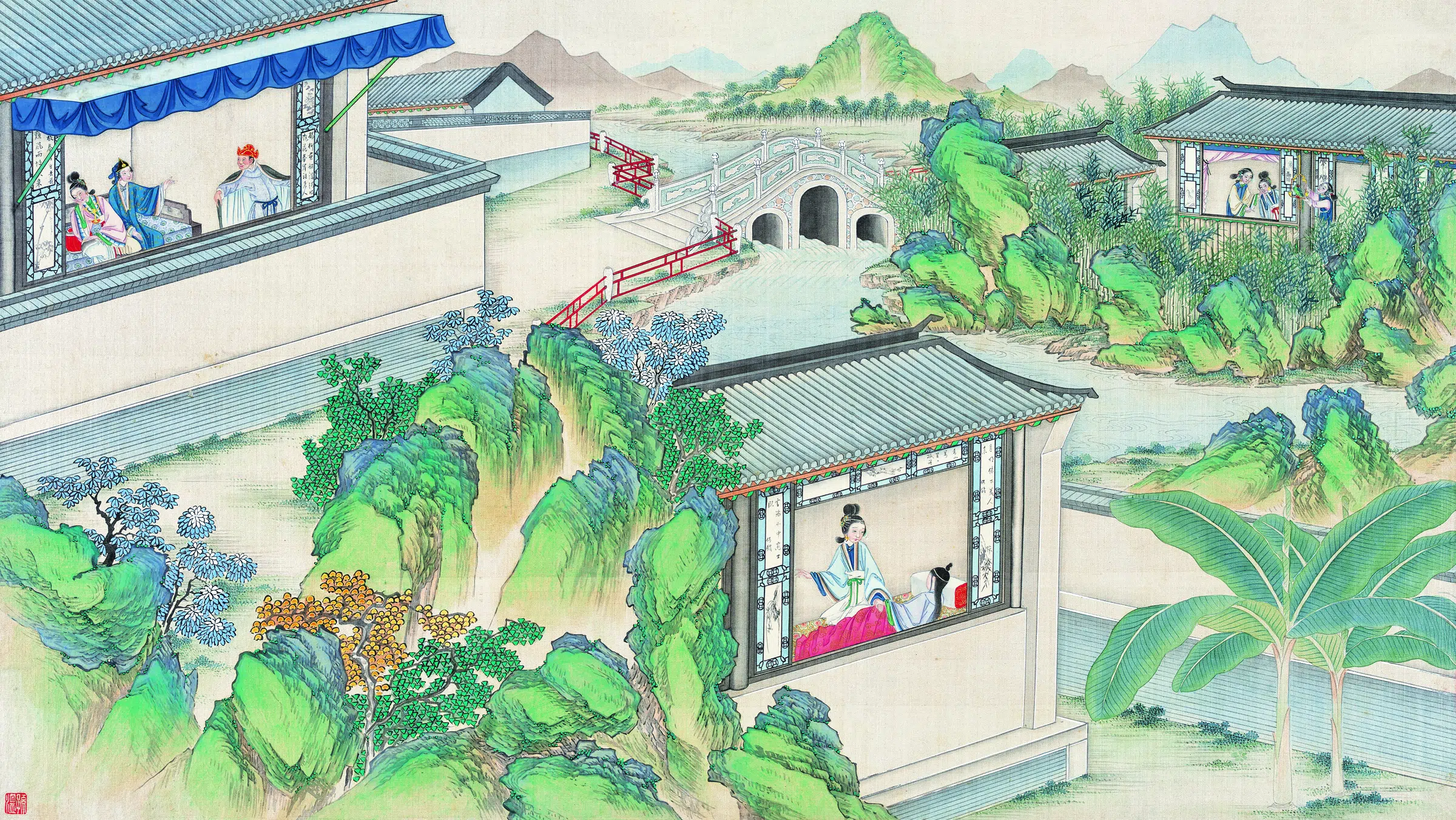 【孙温】《红楼梦画册第三版-(39)》