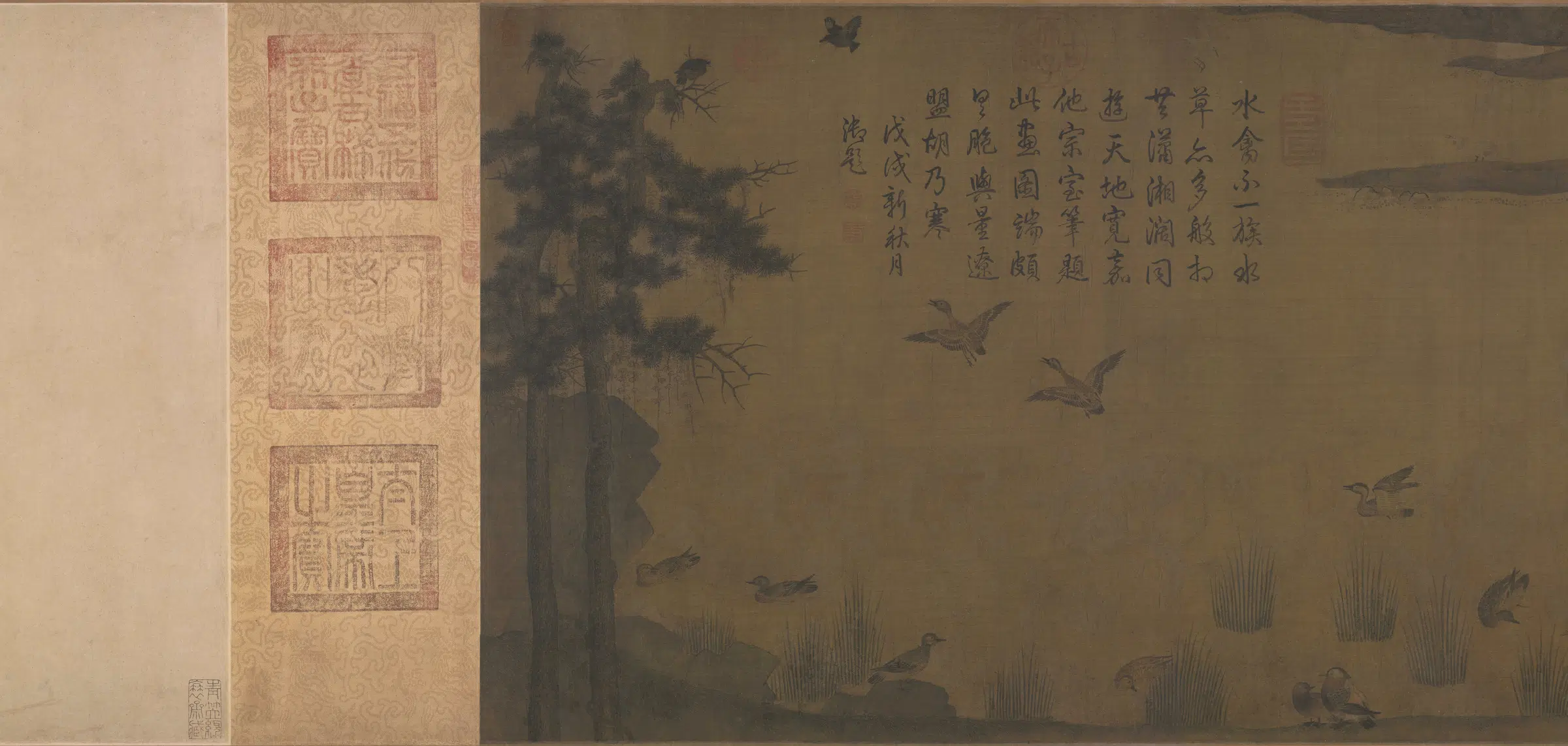 宋代【赵士雷】《湘乡小景图-2》 第2张