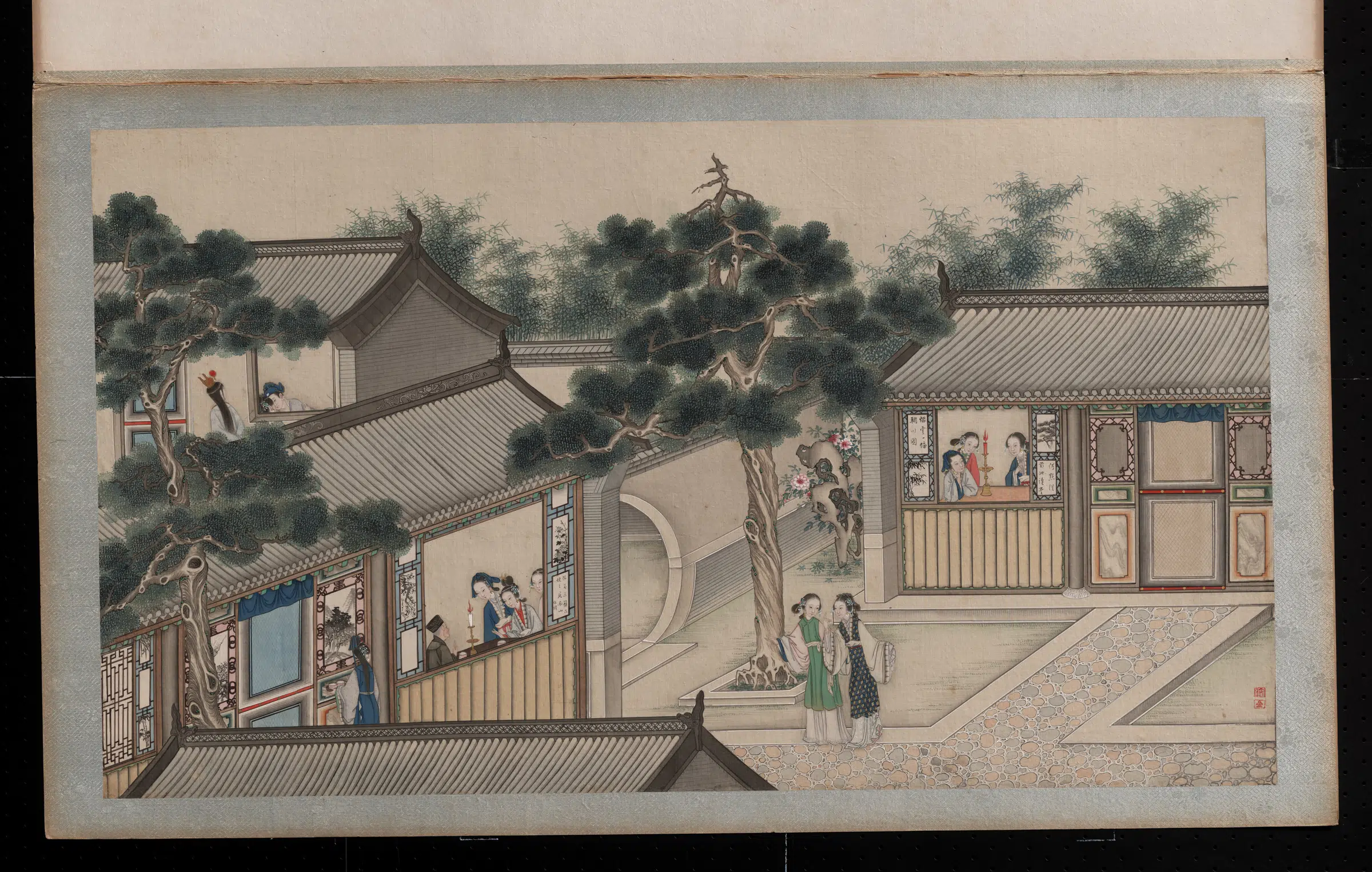 【孙温】《红楼梦画册第一版-15王凤姐弄权铁槛寺》 第1张