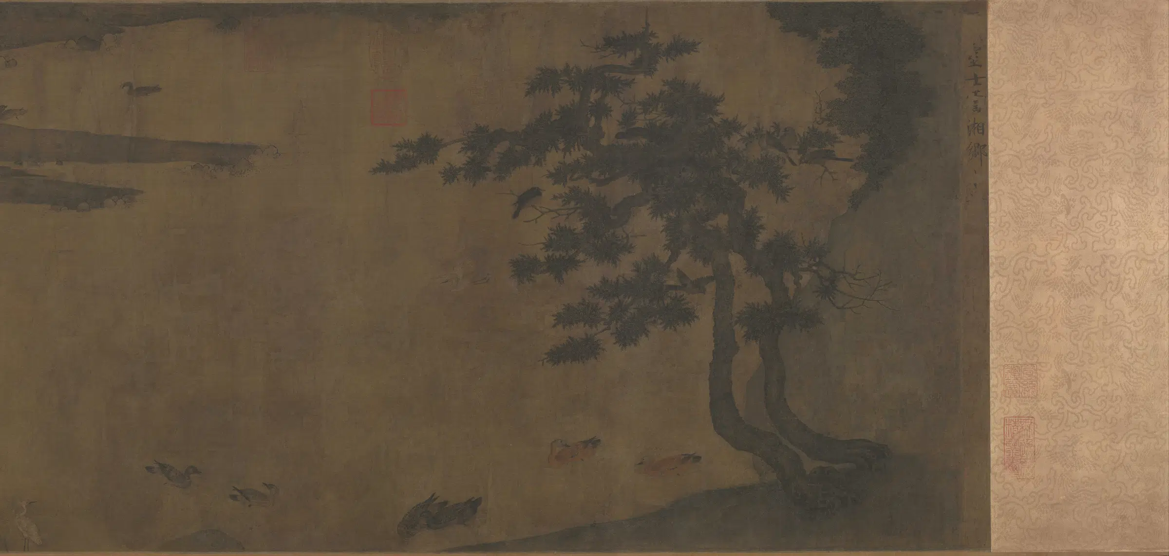 宋代【赵士雷】《湘乡小景图-2》 第4张