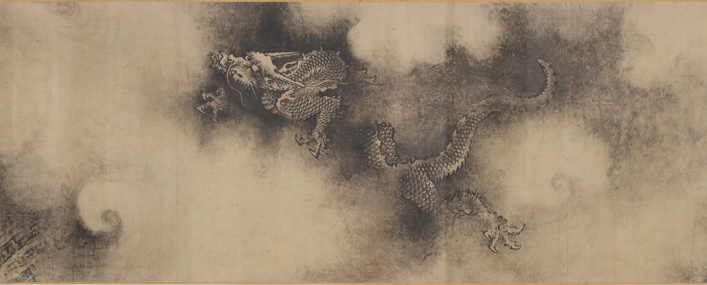 南宋【陈容】《九龙图卷(全卷)纸本》 第3张