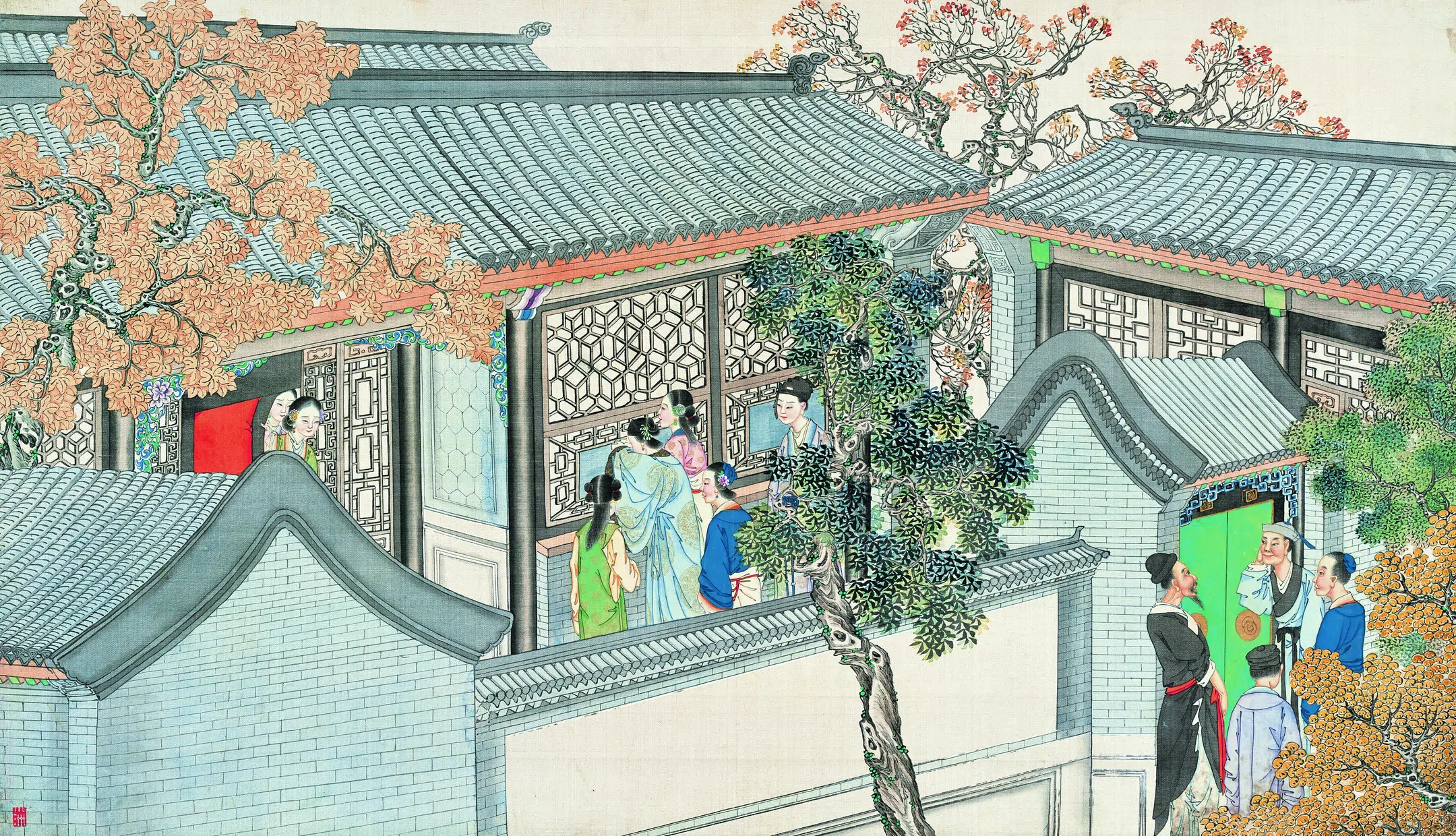 【孙温】《红楼梦画册第三版-(31)》 第1张 【孙温】《红楼梦画册第三版-(31)》 第1张