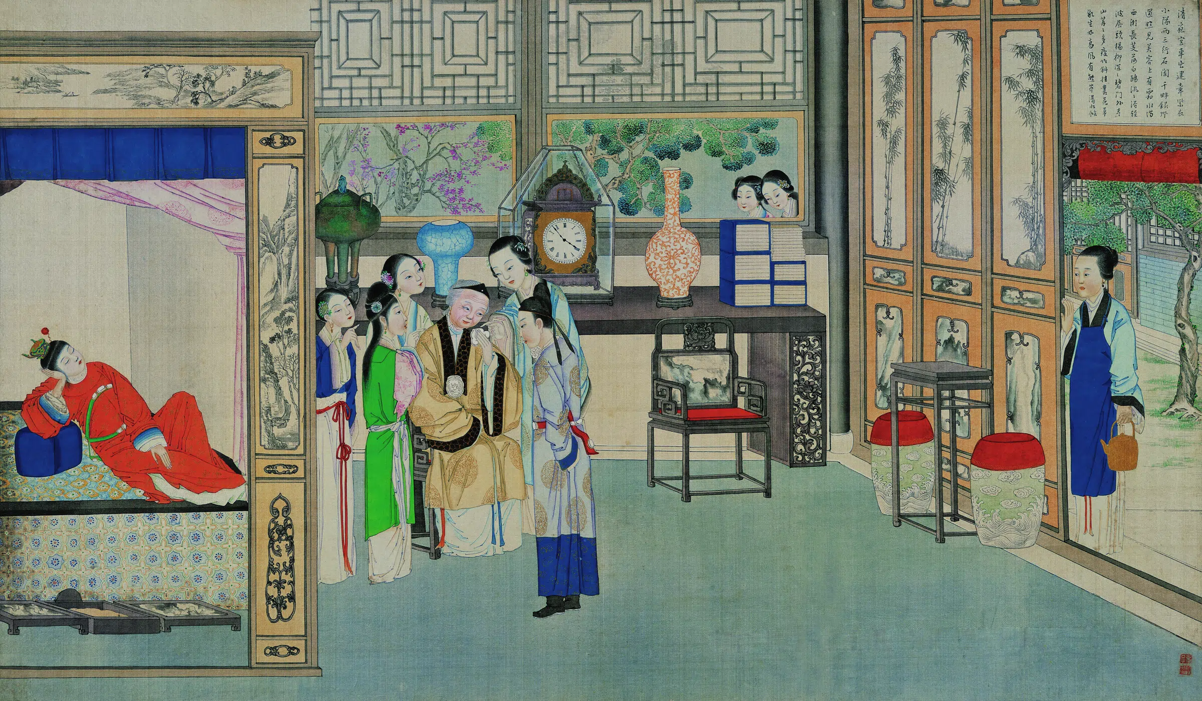 【孙温】《红楼梦图册第二版高清-95-96以假混真宝玉疯癫》 第1张 【孙温】《红楼梦图册第二版高清-95-96以假混真宝玉疯癫》 第1张
