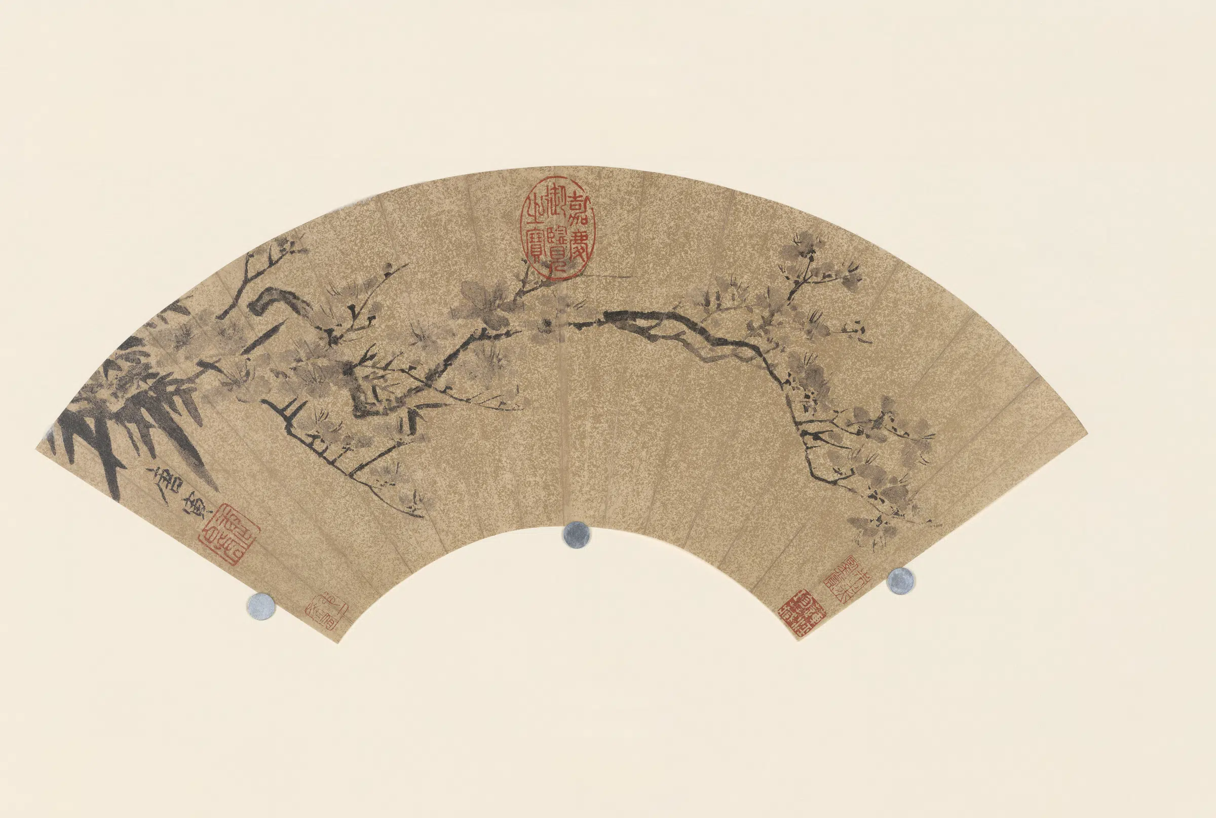 明朝【唐寅】《扇面画选》 第8张