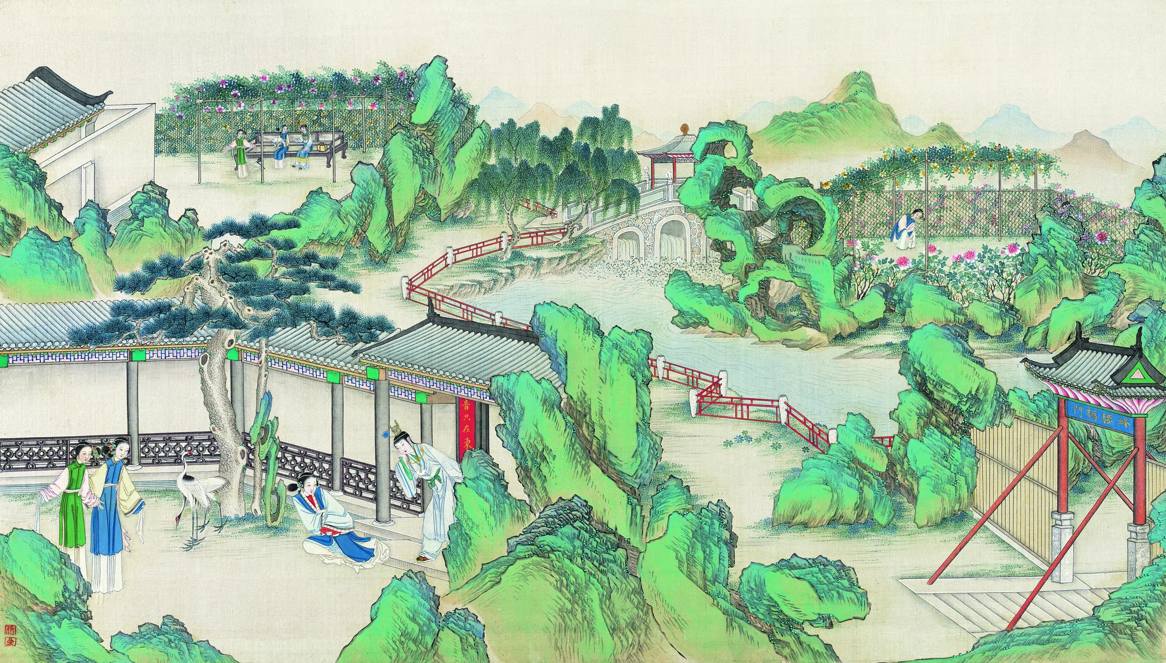【孙温】《红楼梦画册第三版-(38)》