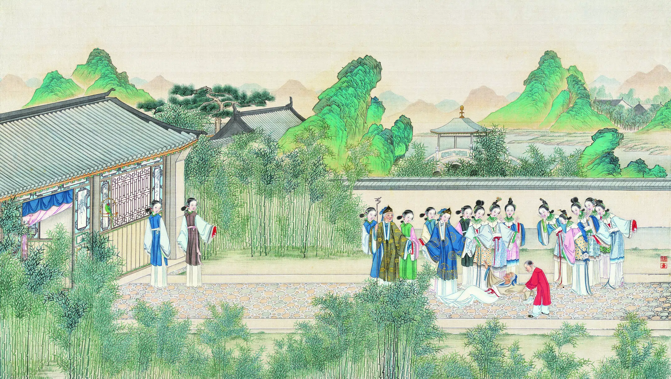 【孙温】《红楼梦画册第三版-(136)》 第1张