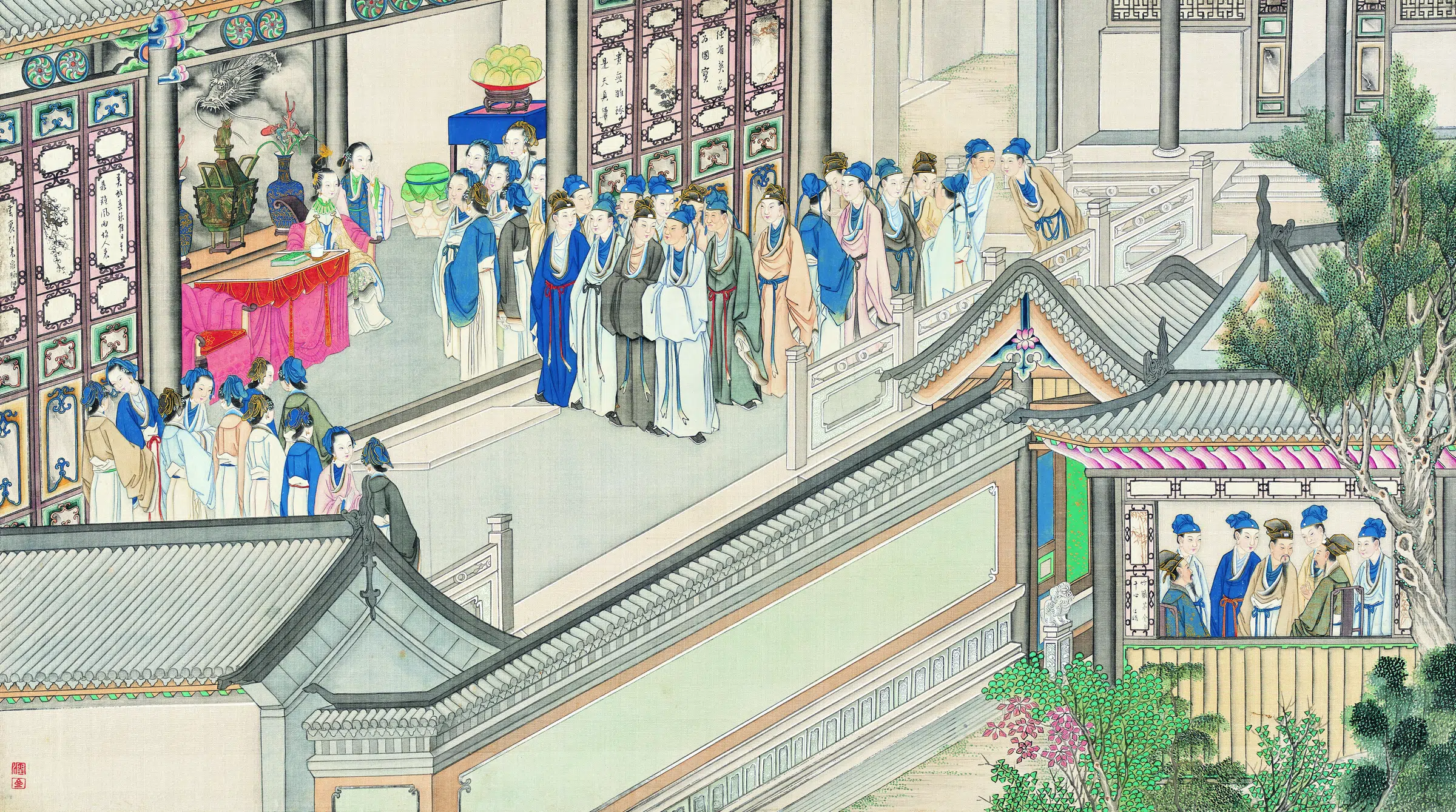 【孙温】《红楼梦画册第三版-(14)》 第1张