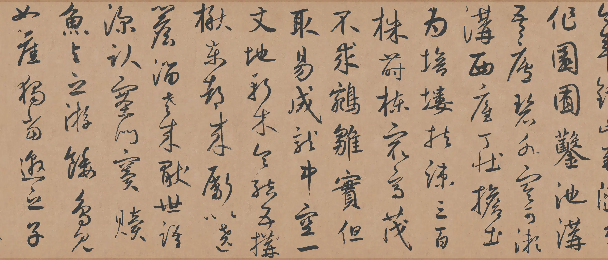 元朝【鲜于枢】《行草书王安石杂诗卷(全卷)》 第4张