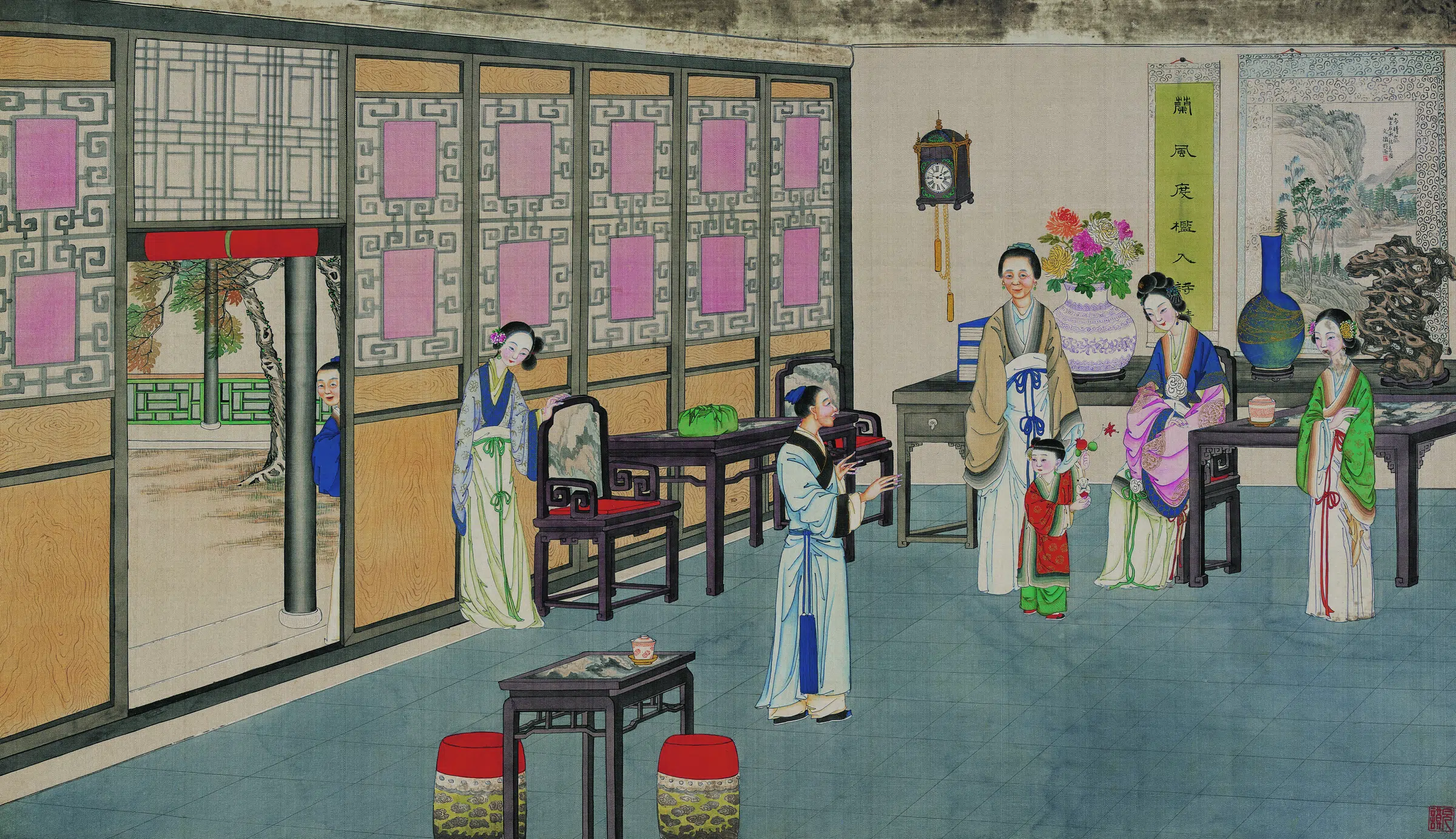 【孙温】《红楼梦图册第二版高清-88-89贾芸送礼求凤姐差》 第1张
