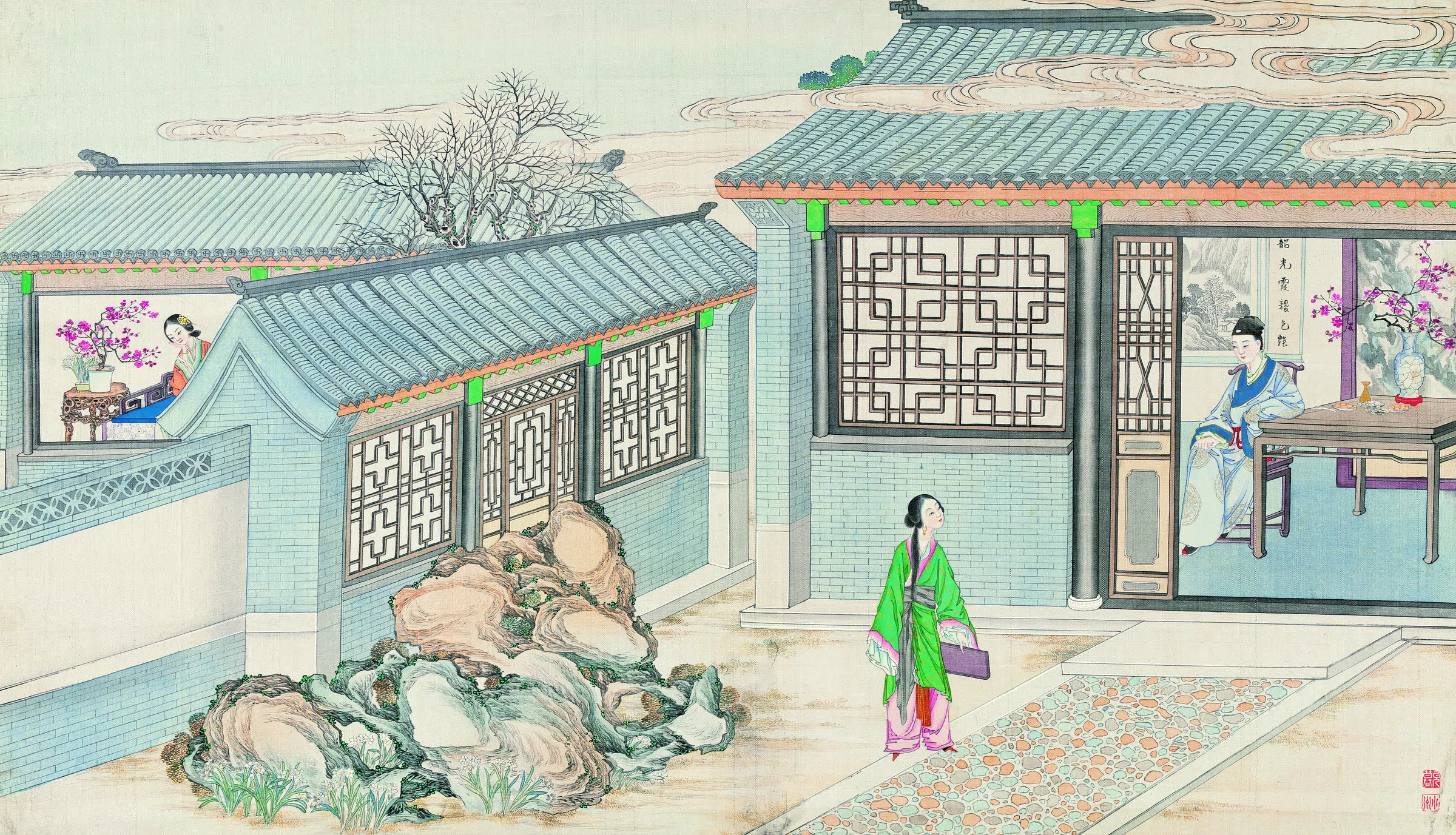 【孙温】《红楼梦画册第三版-(163)》