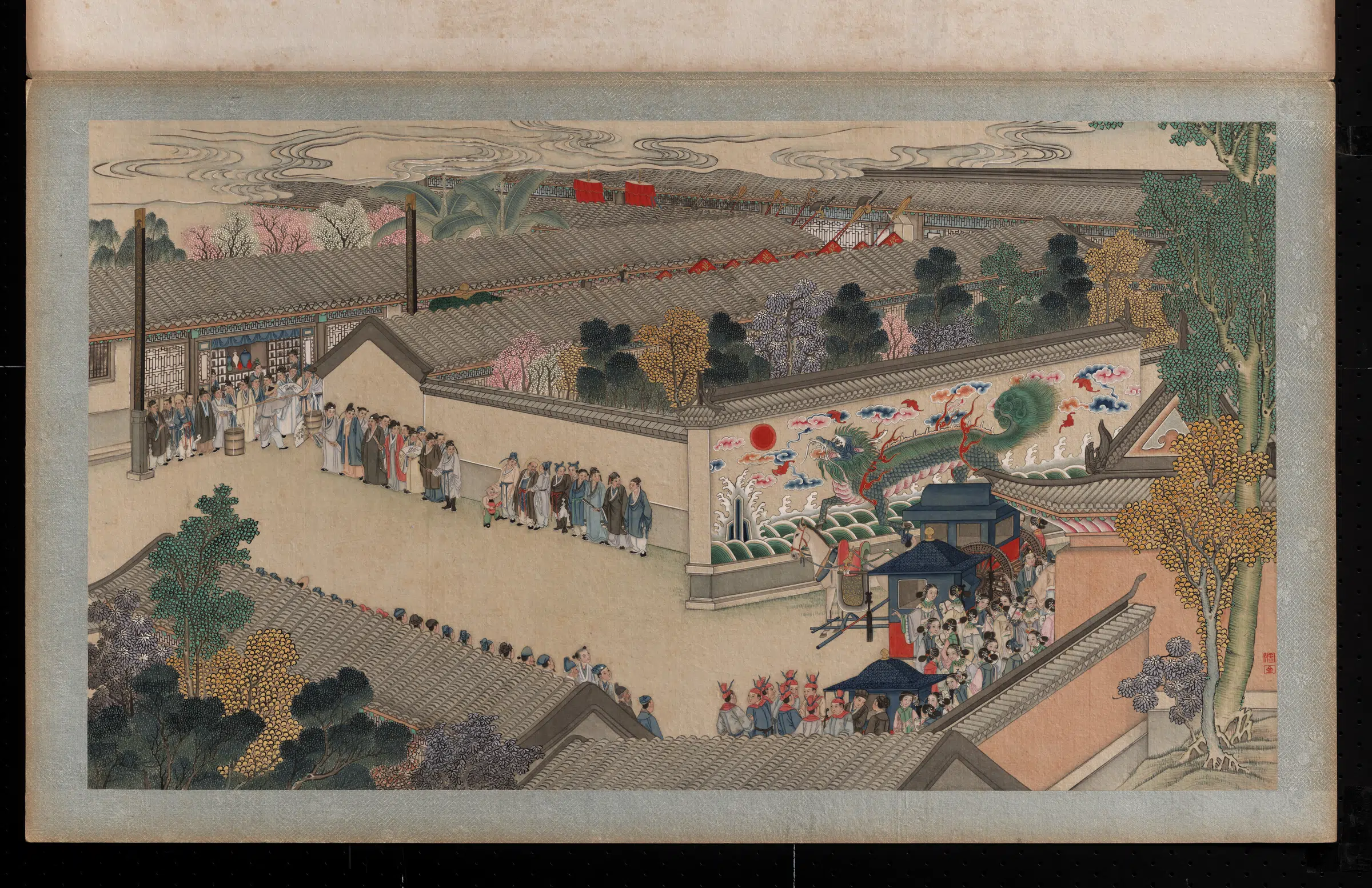 【孙温】《红楼梦画册第一版-贾母慈善包庇小道》 第1张 【孙温】《红楼梦画册第一版-贾母慈善包庇小道》 第1张