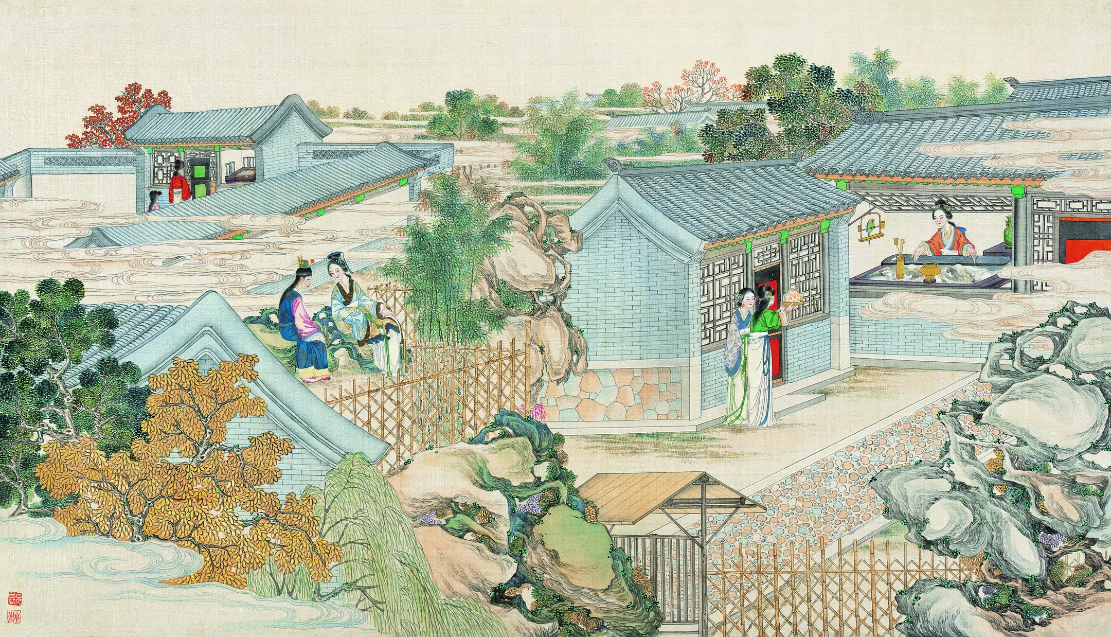 【孙温】《红楼梦画册第三版-(36)》 第1张 【孙温】《红楼梦画册第三版-(36)》 第1张