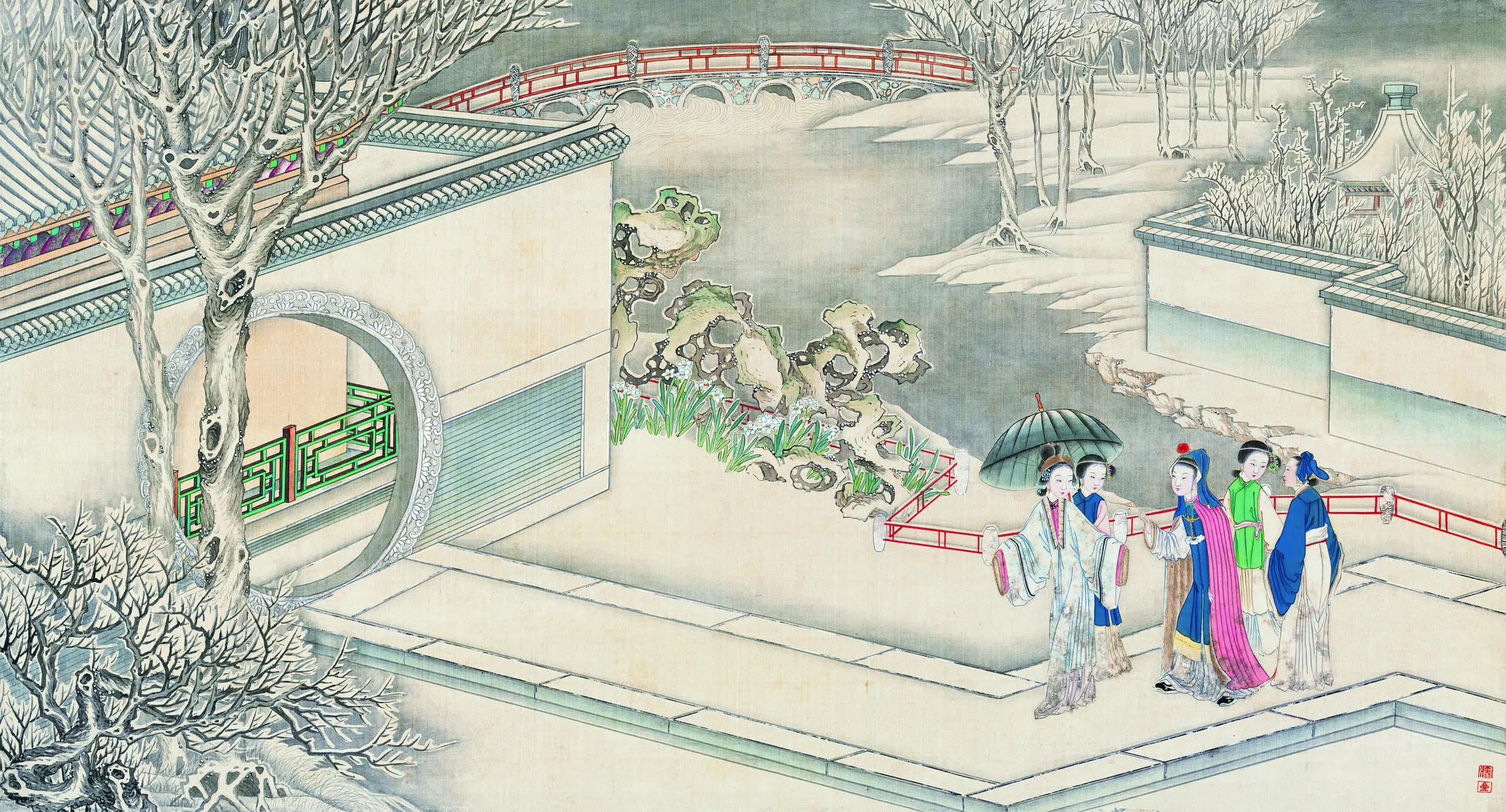 【孙温】《红楼梦画册第三版-(105)》