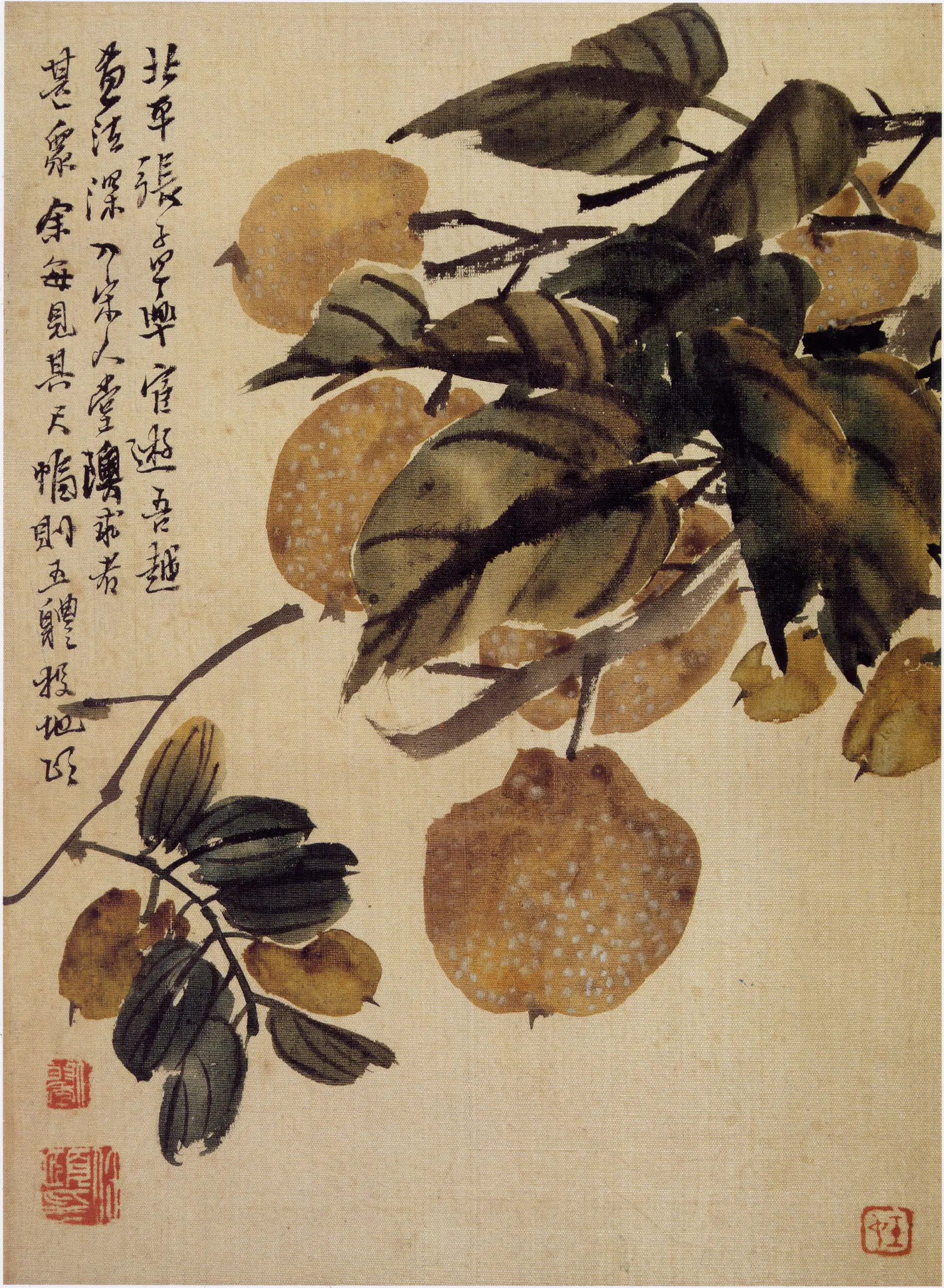 清代【任伯年】《花卉册页02》