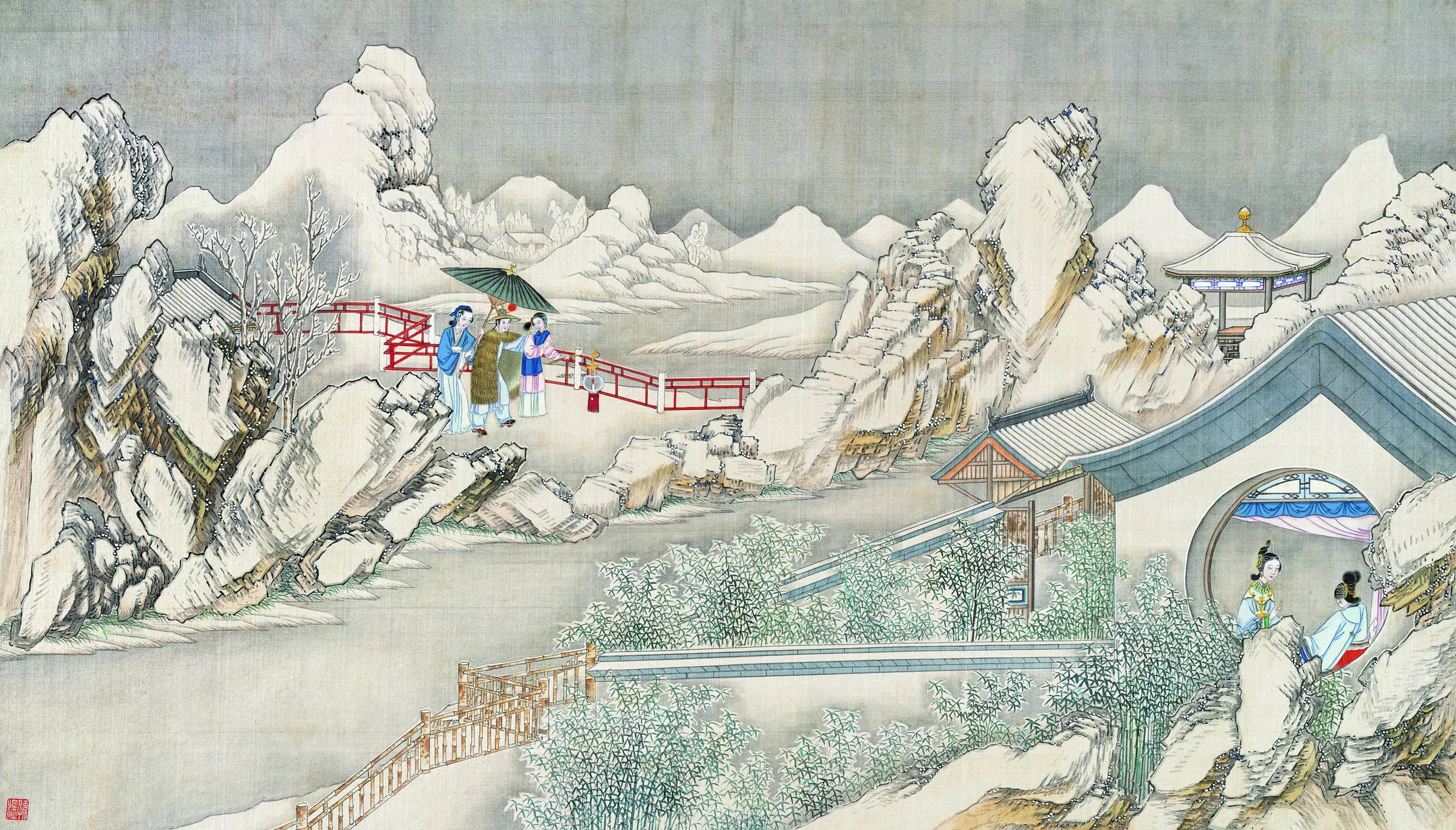 【孙温】《红楼梦画册第三版-(64)》 第1张