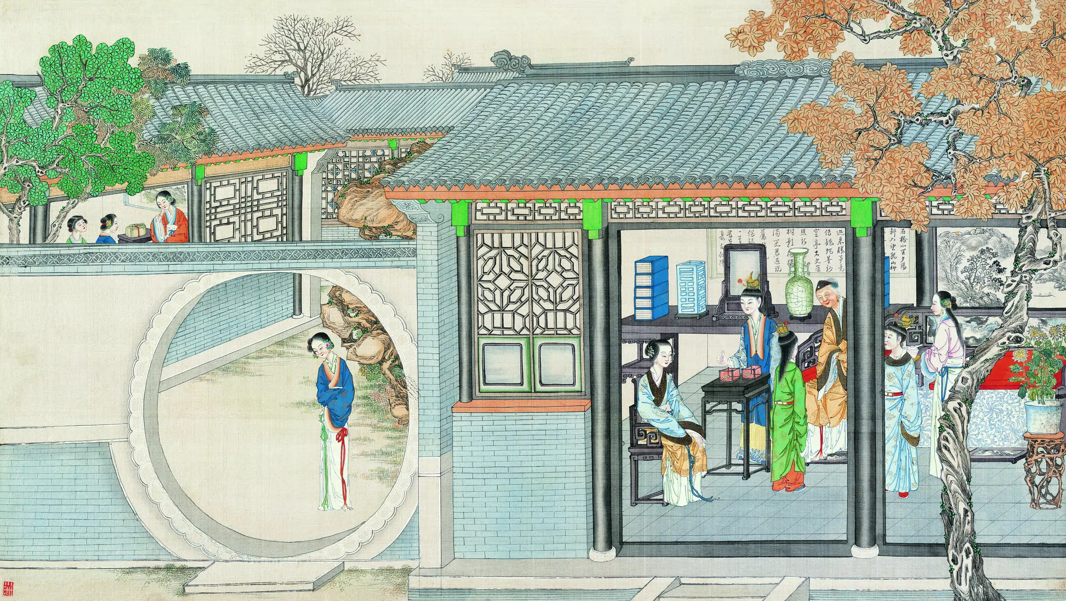 【孙温】《红楼梦画册第三版-(28)》 第1张 【孙温】《红楼梦画册第三版-(28)》 第1张