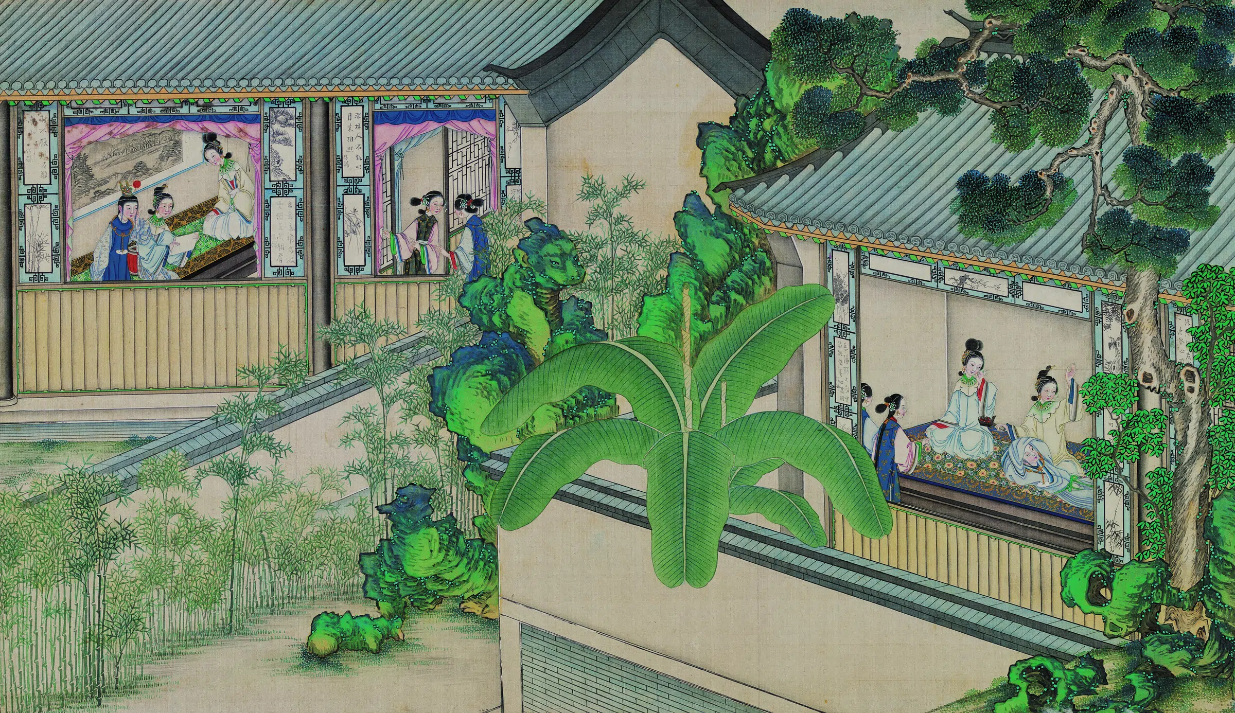 【孙温】《红楼梦图册第二版高清-64幽淑女悲题五美吟》 第1张