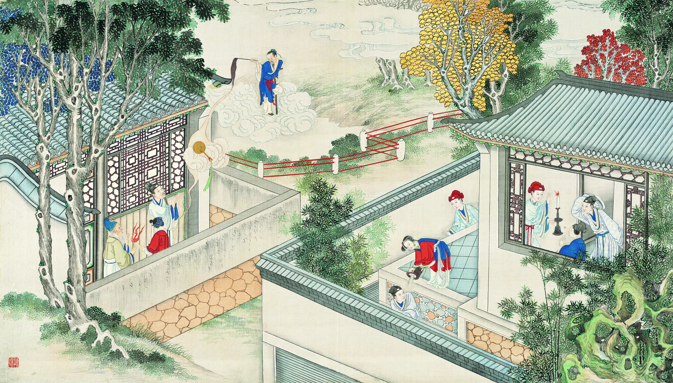 【孙温】《红楼梦画册第三版-(137)》 第1张