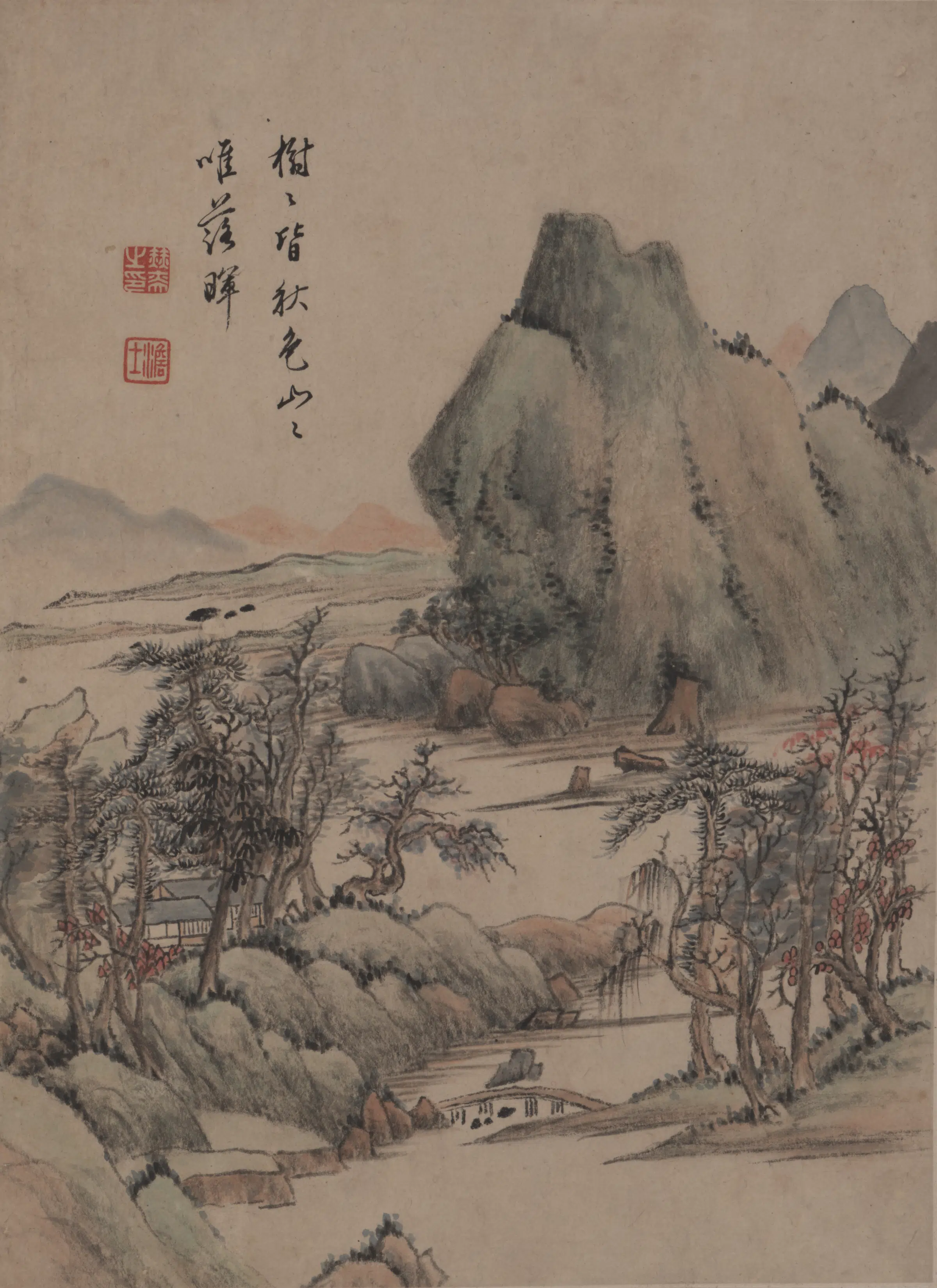 【赫奕】《山水图-4》 第1张 【赫奕】《山水图-4》 第1张
