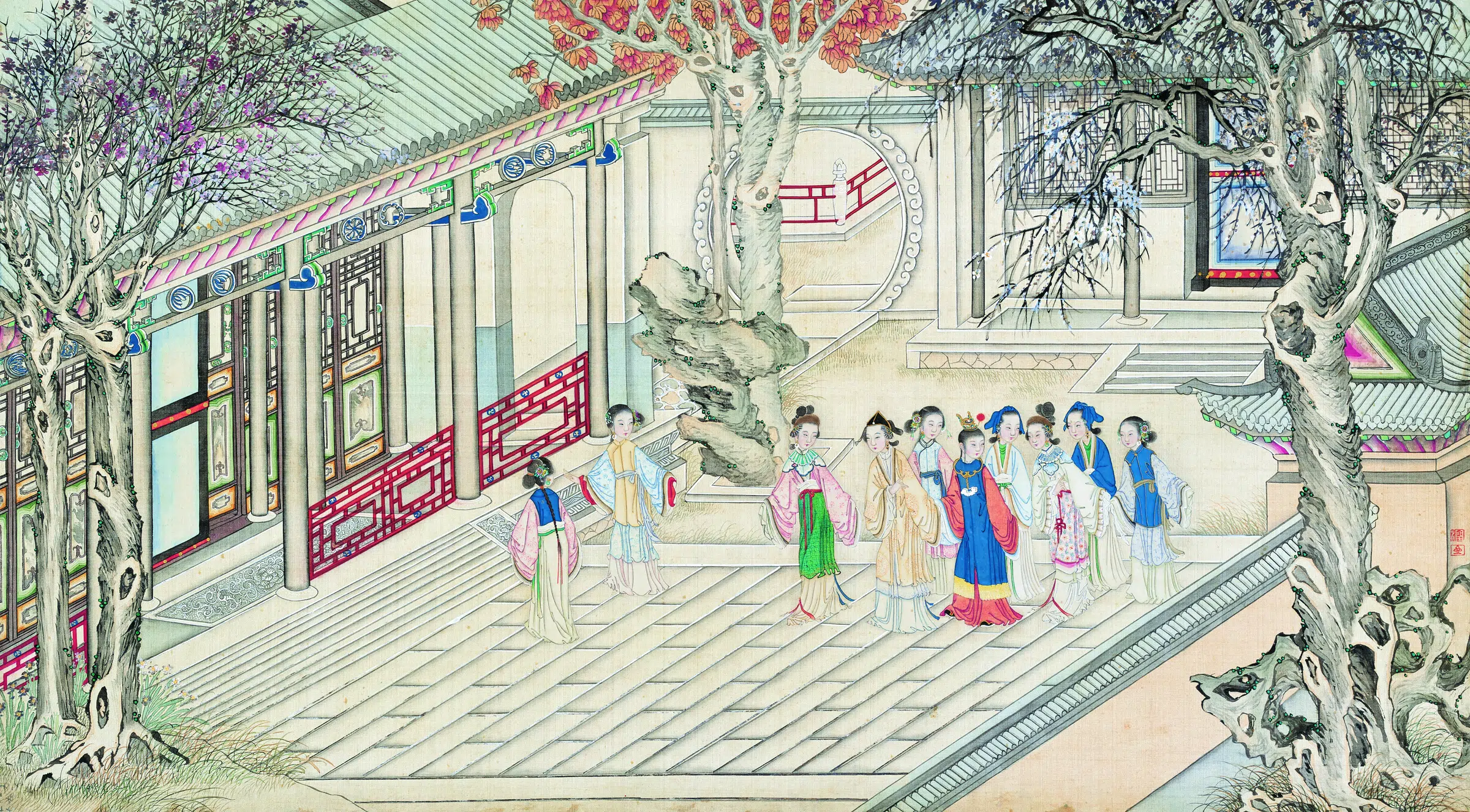 【孙温】《红楼梦画册第三版-(100)》