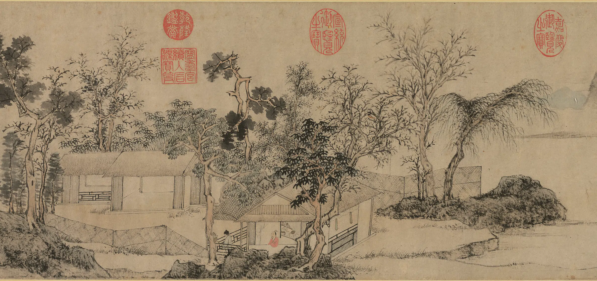 明朝【文徵明】《手卷全卷纸本》 第3张
