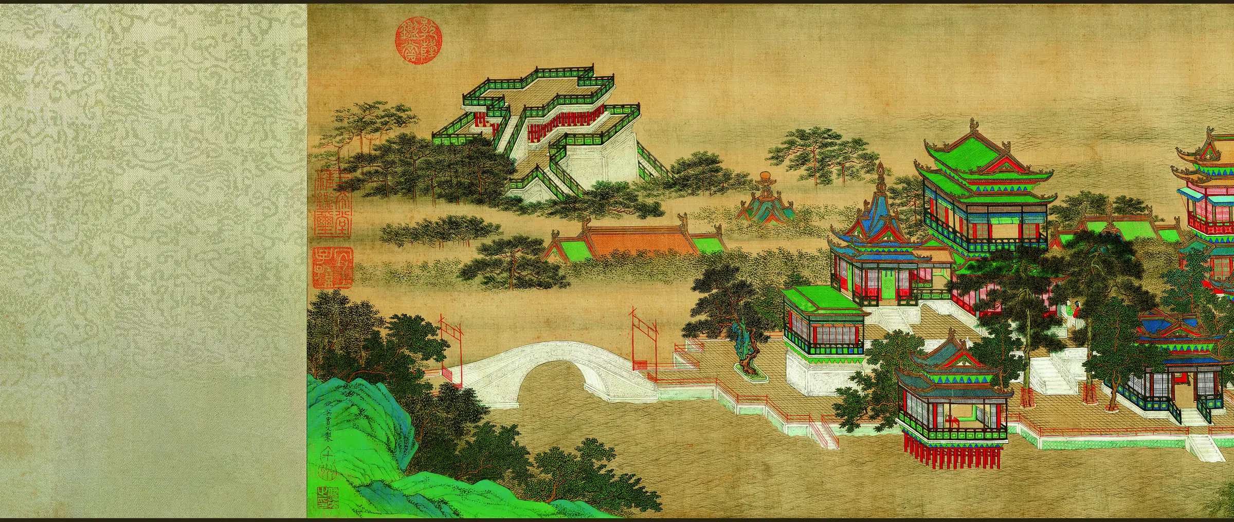 明朝【仇英】《清明上河图(全卷绢本)》