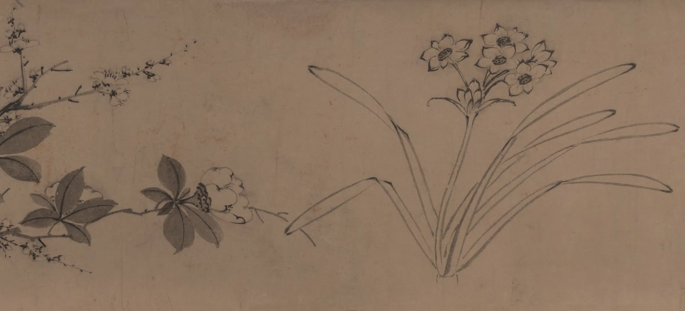 【朱增】《四季花卉图卷》 第2张
