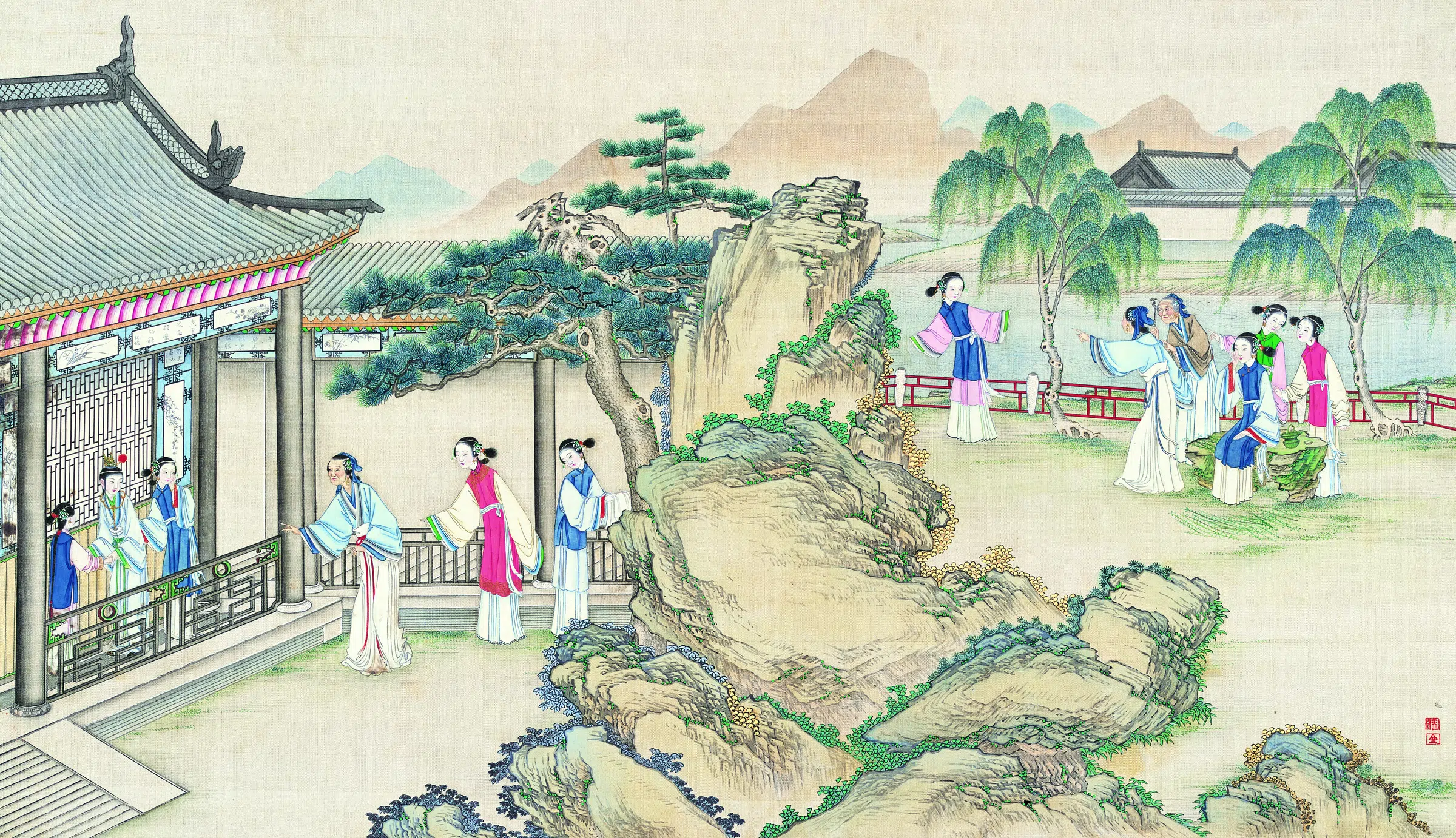 【孙温】《红楼梦画册第三版-(195)》 第1张 【孙温】《红楼梦画册第三版-(195)》 第1张