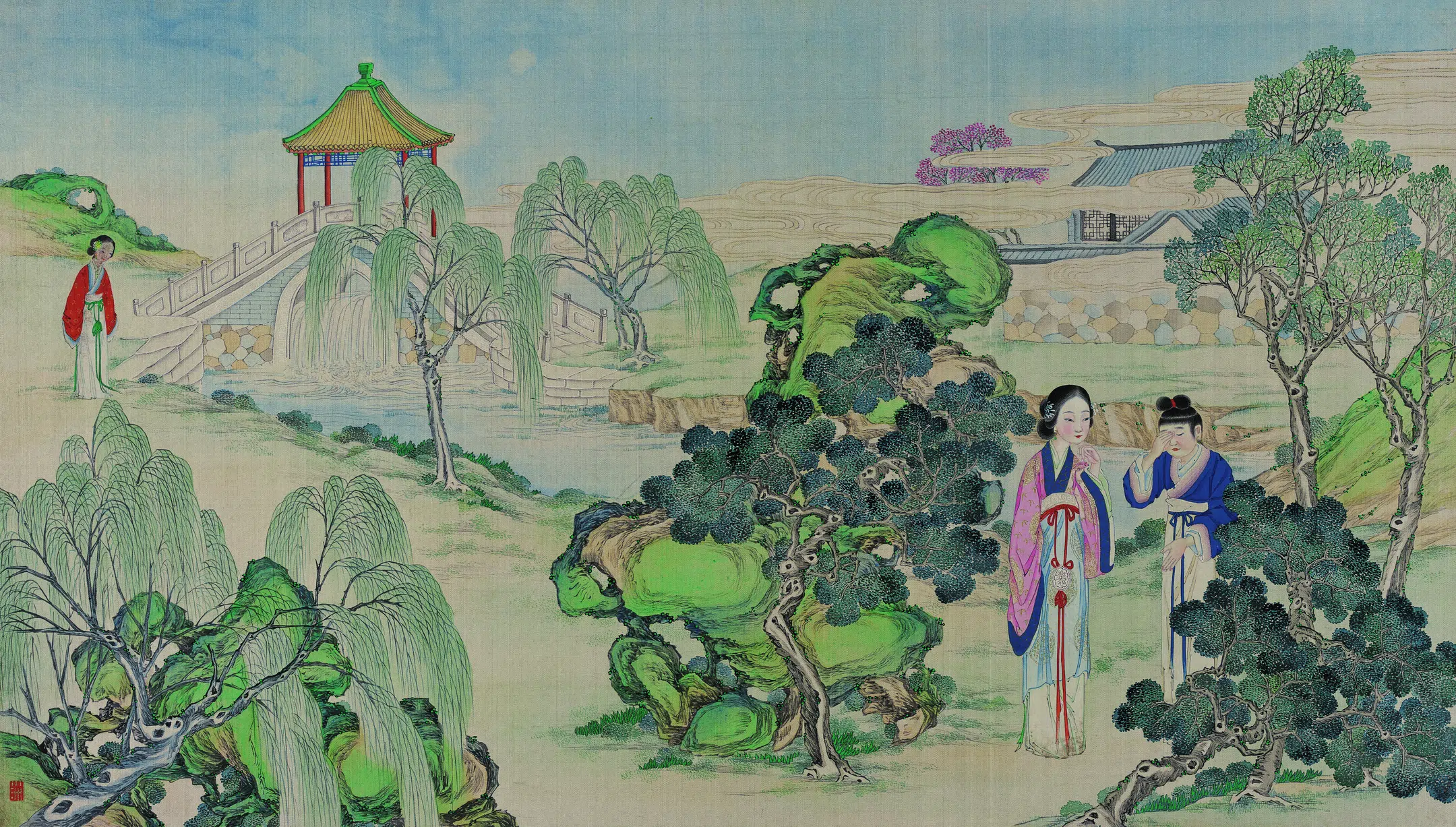 【孙温】《红楼梦图册第二版高清-96泄机关颦儿迷本性》 第1张 【孙温】《红楼梦图册第二版高清-96泄机关颦儿迷本性》 第1张