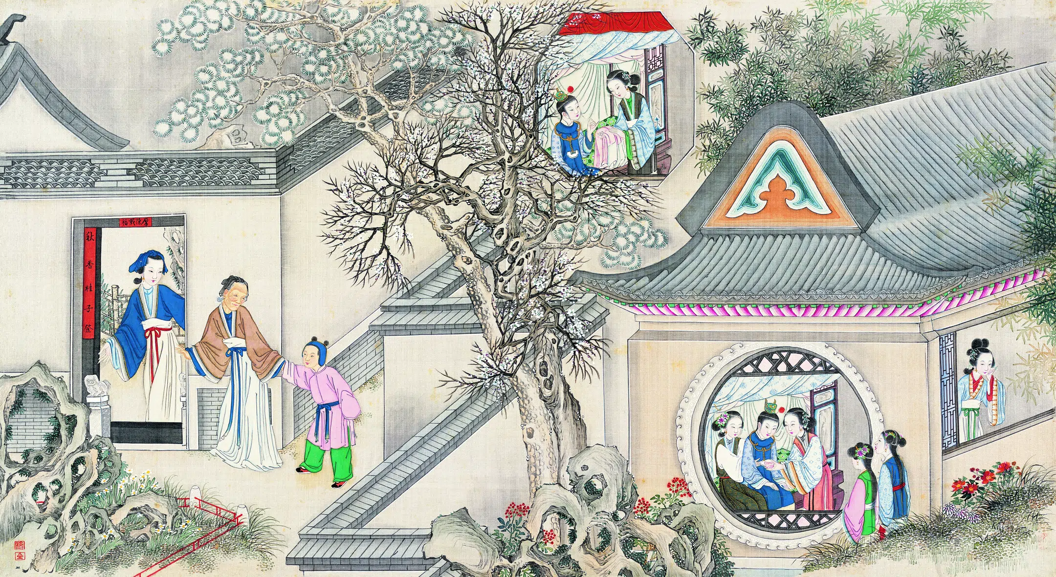 【孙温】《红楼梦画册第三版-(125)》 第1张 【孙温】《红楼梦画册第三版-(125)》 第1张